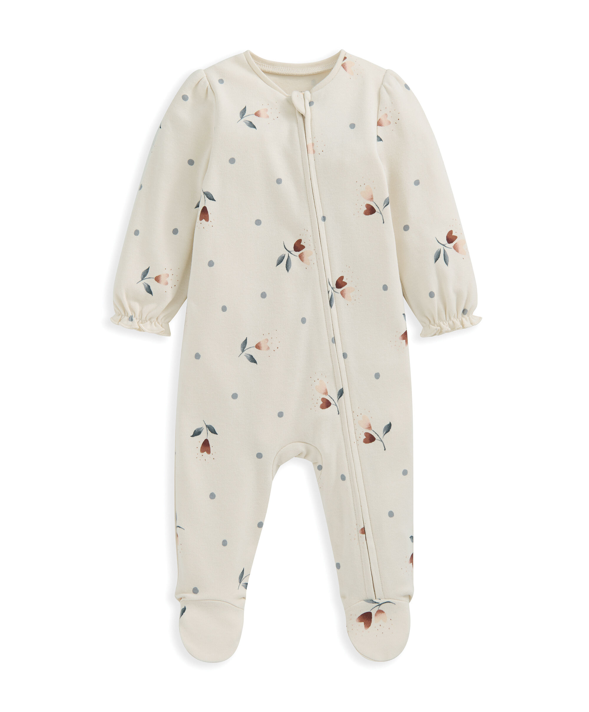 Floral Heart Print All in One image number 2