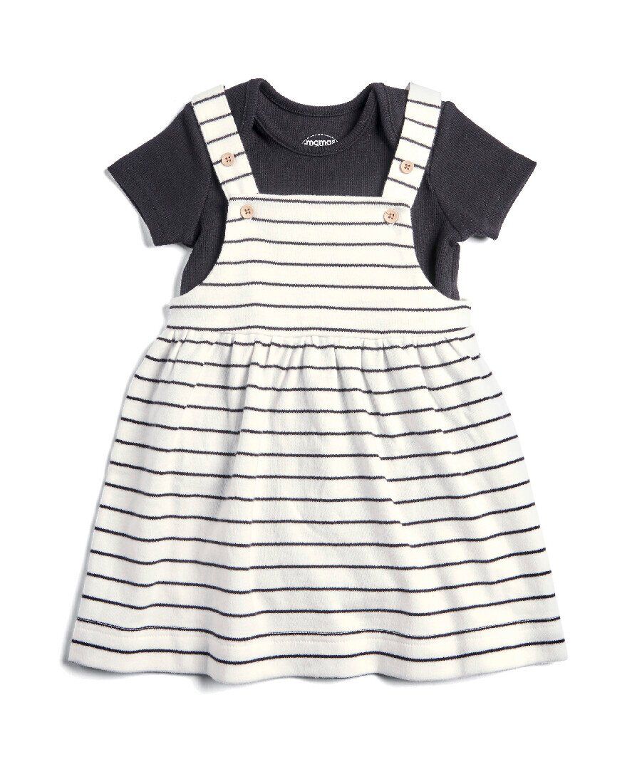 Pinny Dress & Bodysuit Set image number 1