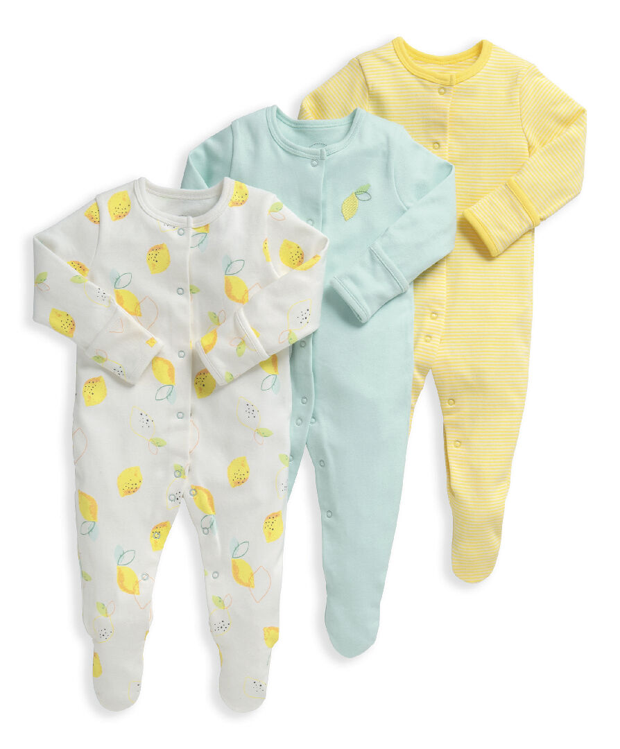 Lemon baby sleepsuits new arrivals