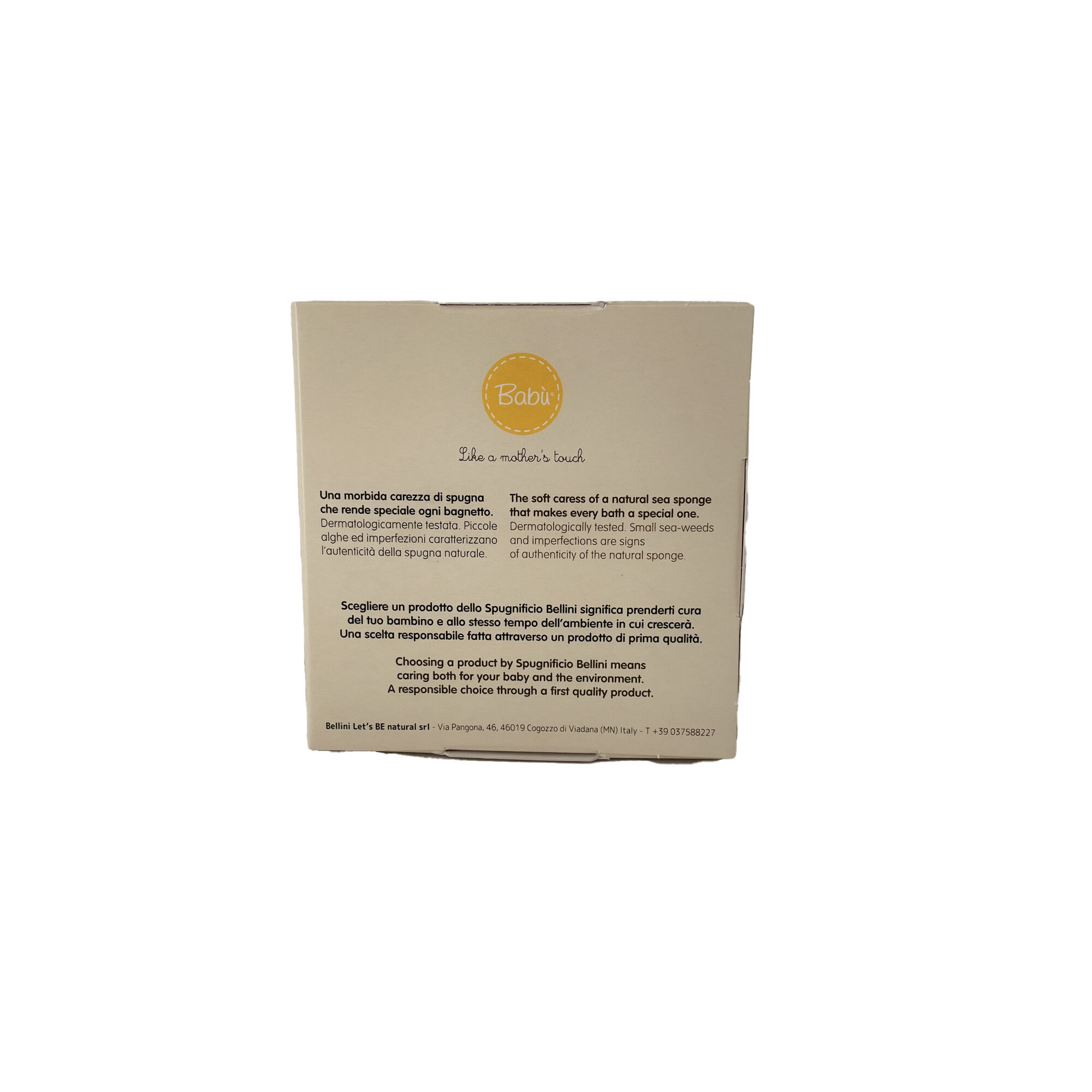 Babu Natural Honeycomb Bath Sponge - Small No.10 image number 3