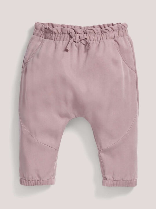 Soft Hareem Trousers Pink- 0-3 image number 1