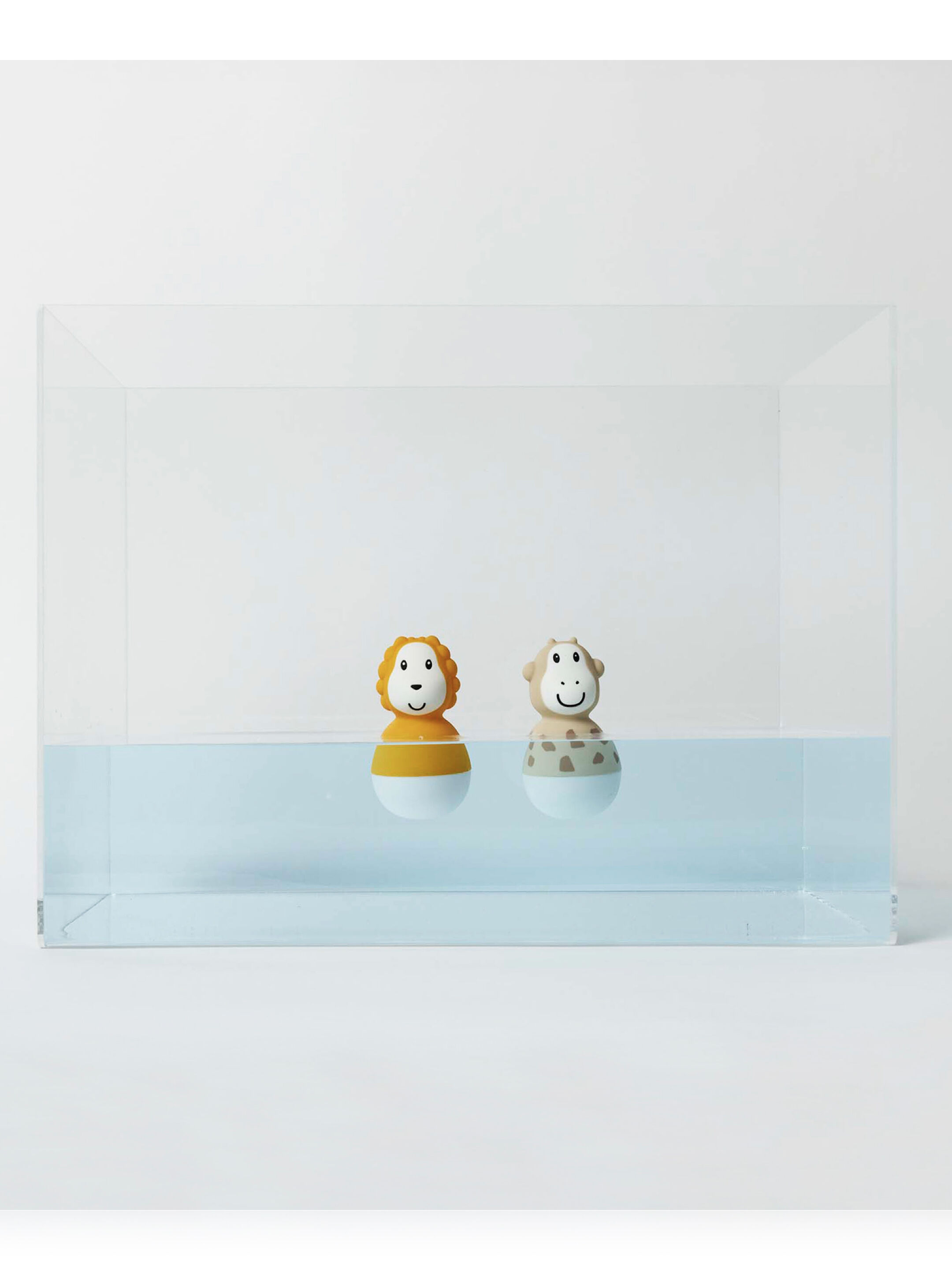 Matchstick Monkey Bathtime Wobblers - Lion & Giraffe
