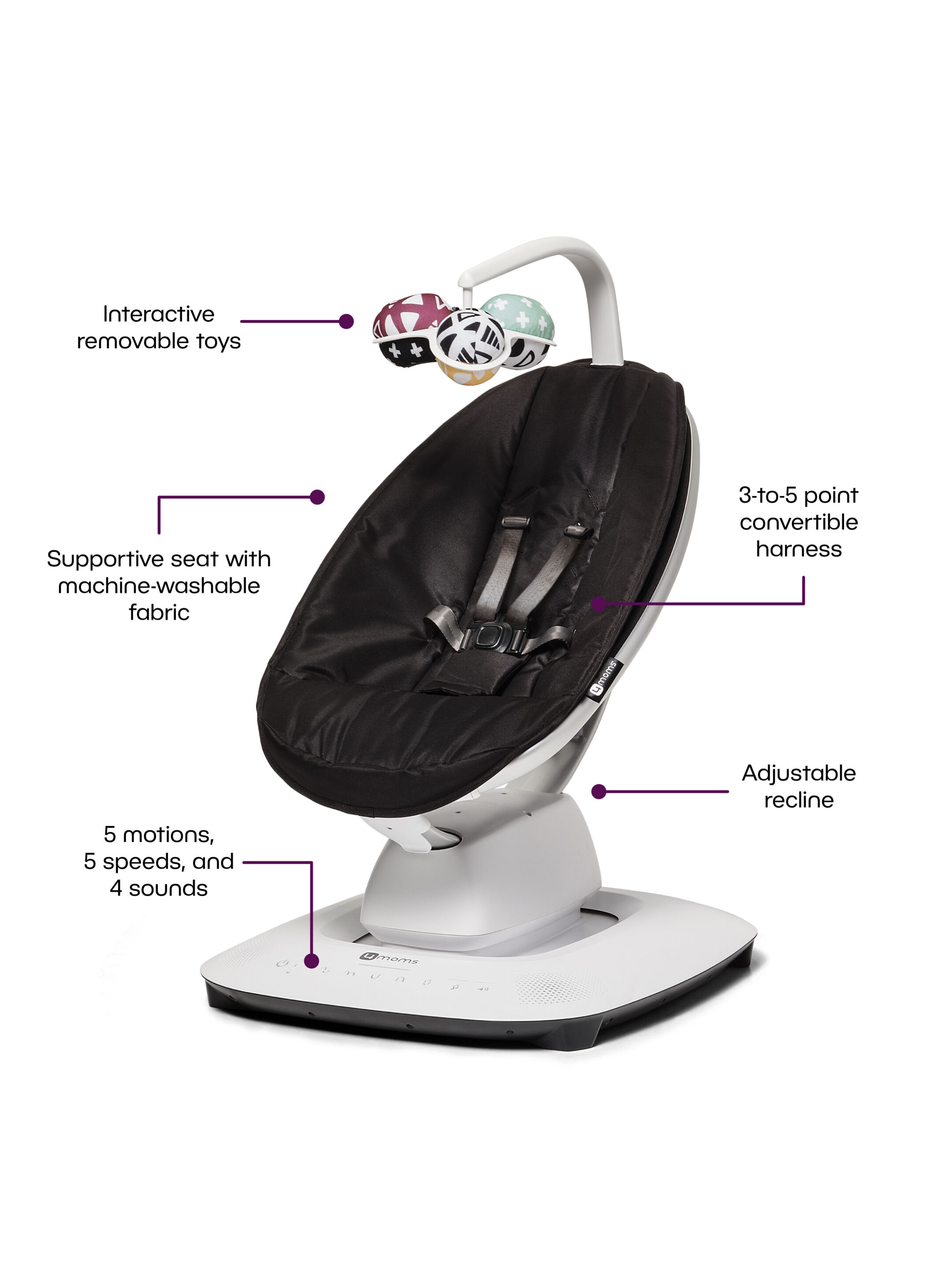 Qatar Mamaroo Rocker Bouncer Buy 4Moms Mamaroo Multi-Motion Baby
