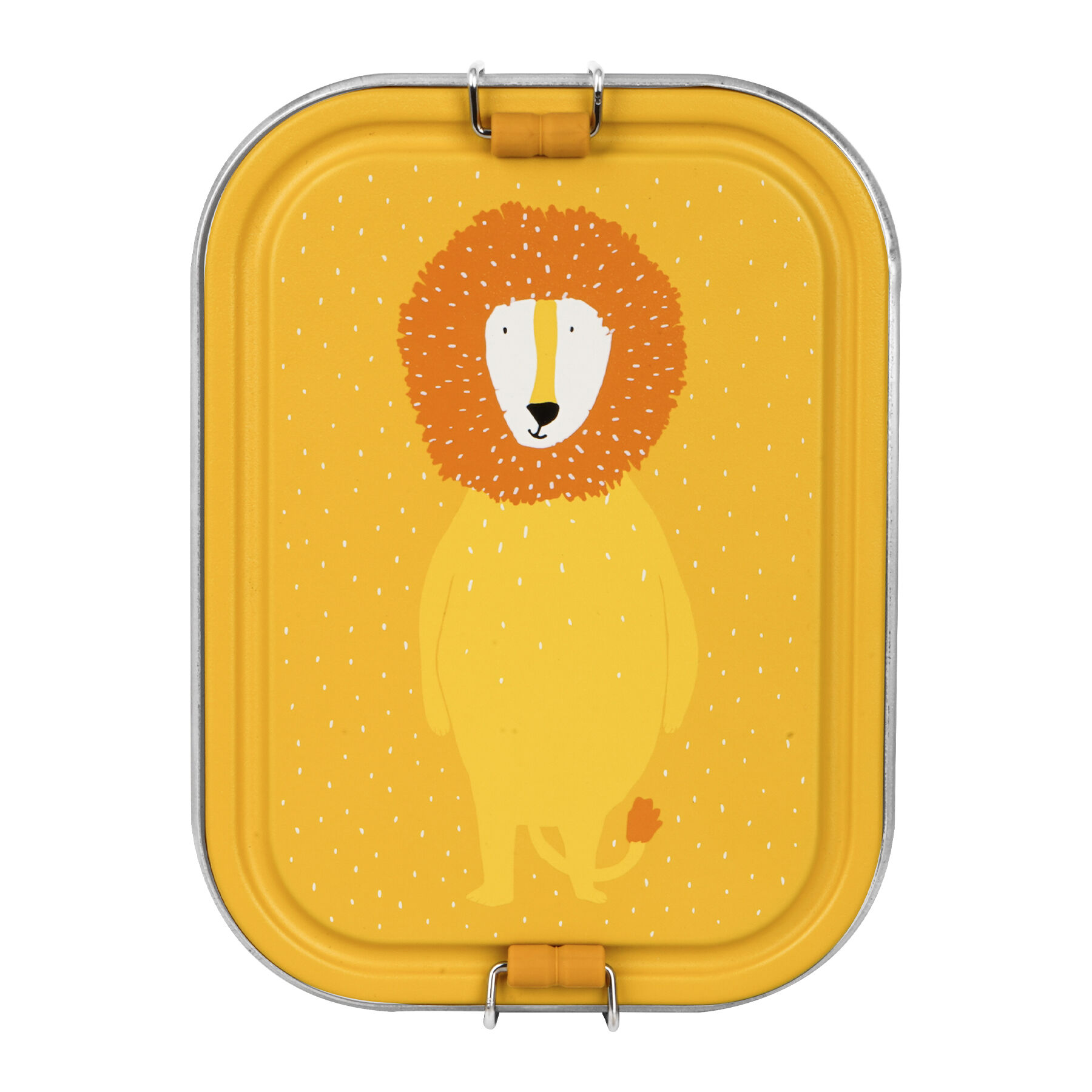 Trixie Lunch Box Large Mr. Lion Stainless Steel - Yellow image number 2