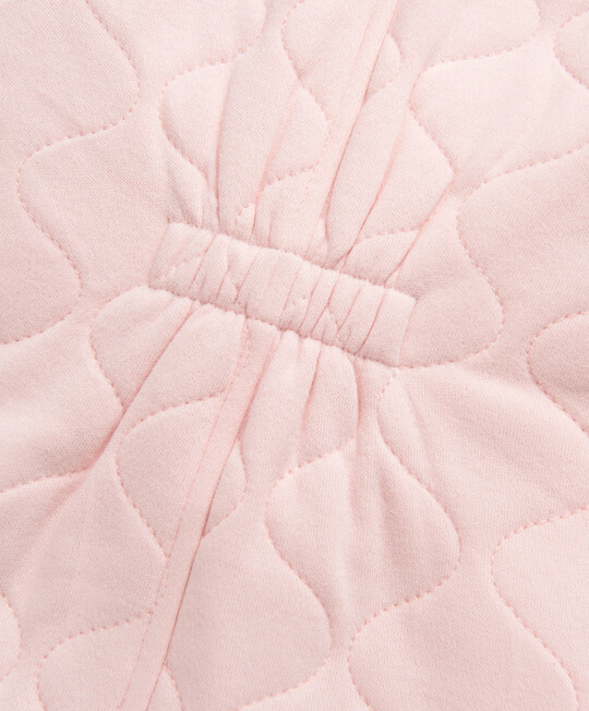 Jersey Spot Quilted Pramsuit image number 5