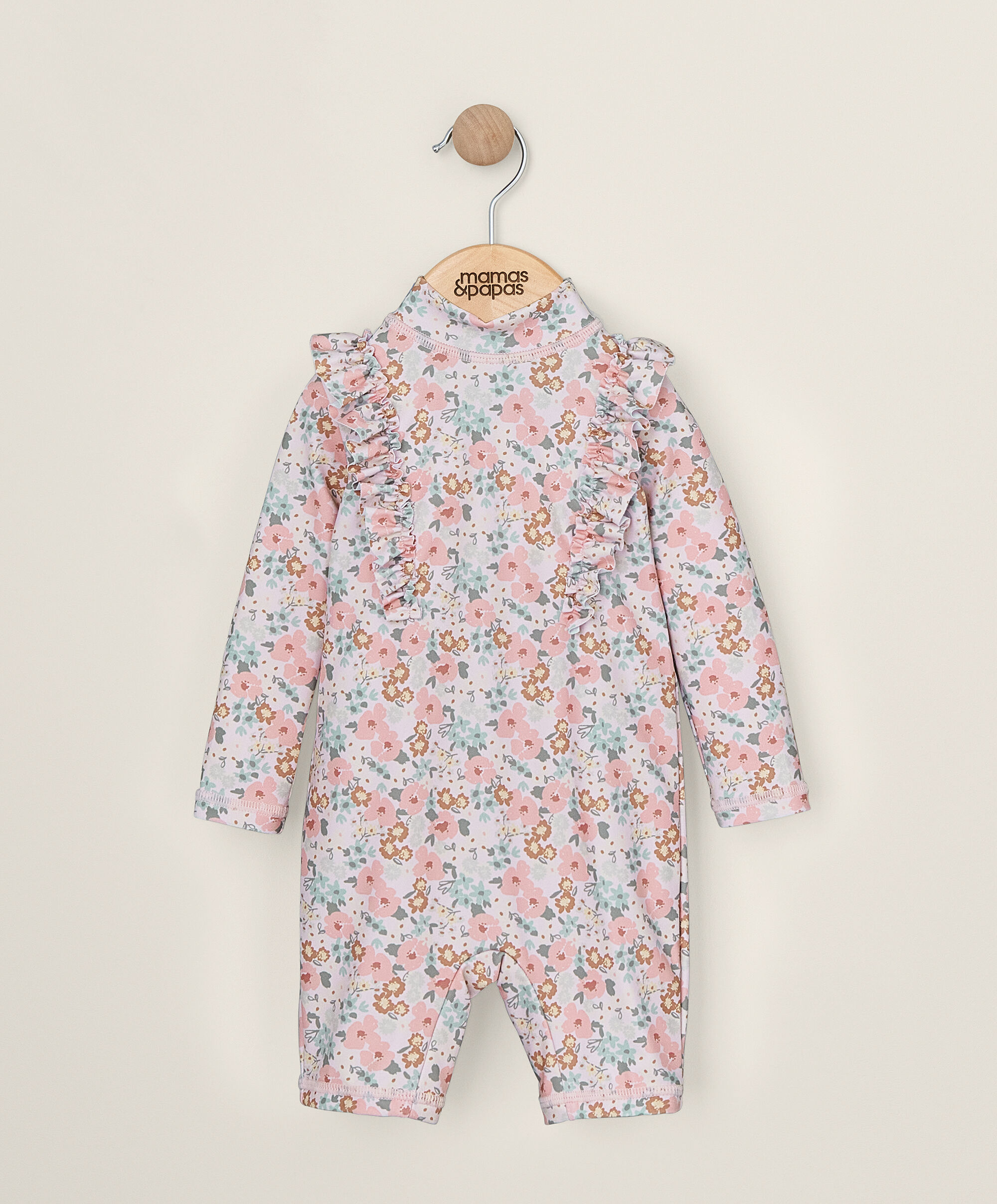 Short Sleeve Floral Rash Suit image number 1