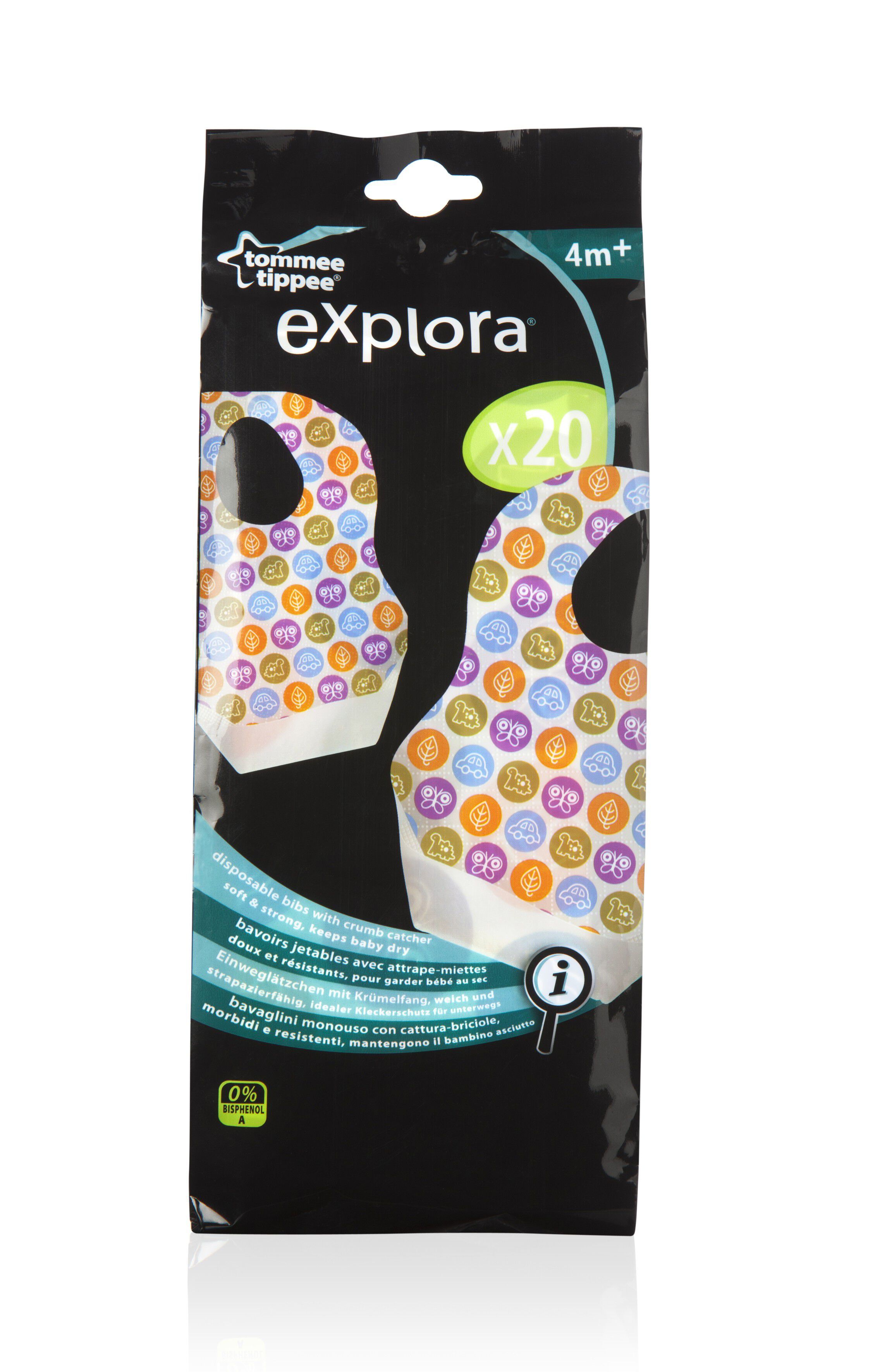 Explora Disposable Bibs x 20 image number 1
