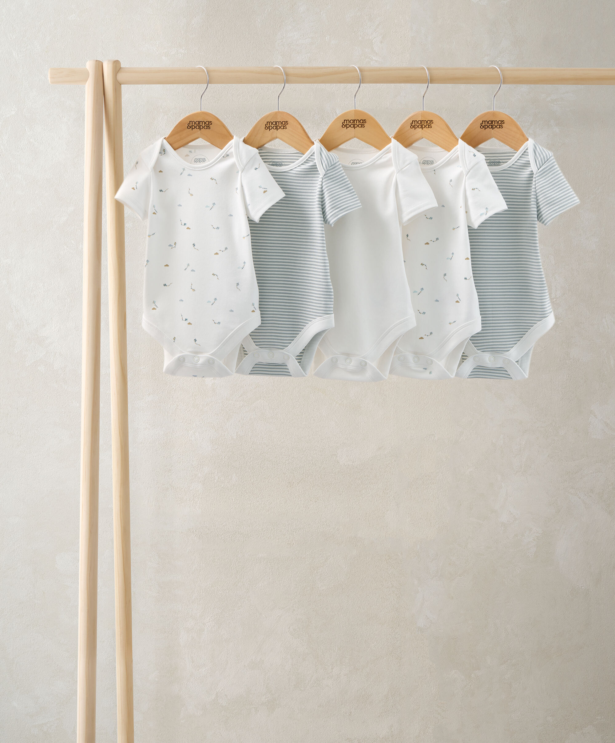 Kites Short Sleeve Bodysuits (Pack of 5)  image number 1