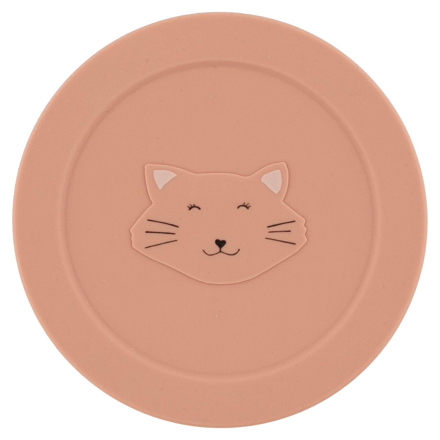 Trixie Silicone Snack Box with Lid Mrs. Cat - Pink image number 3
