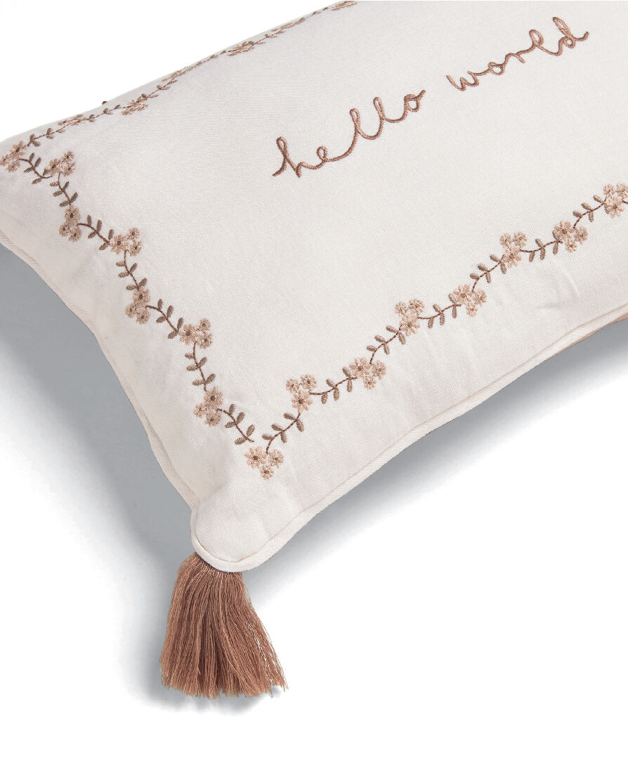 Welcome to the World Cushion - Wildflower image number 2