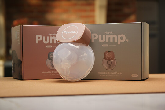 Pippeta Led Wearable Hands Free Breast Pump Ash Rose image number 5