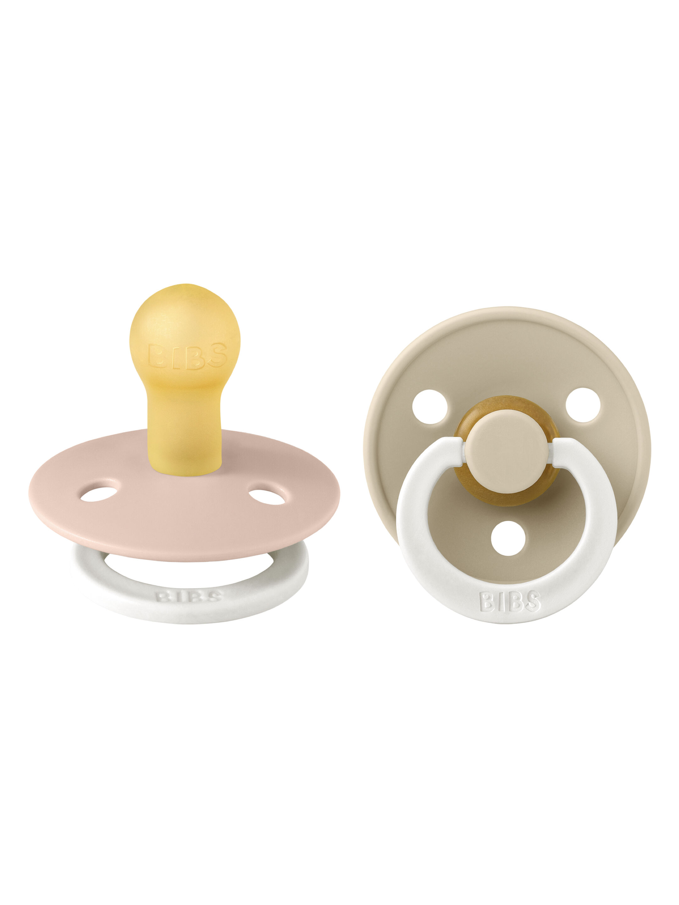 Bibs Colour 2 Pack Latex S1 - Blush Glow / Vanilla Glow