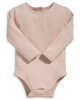 Organic Cotton Pink Bodysuit image number 1