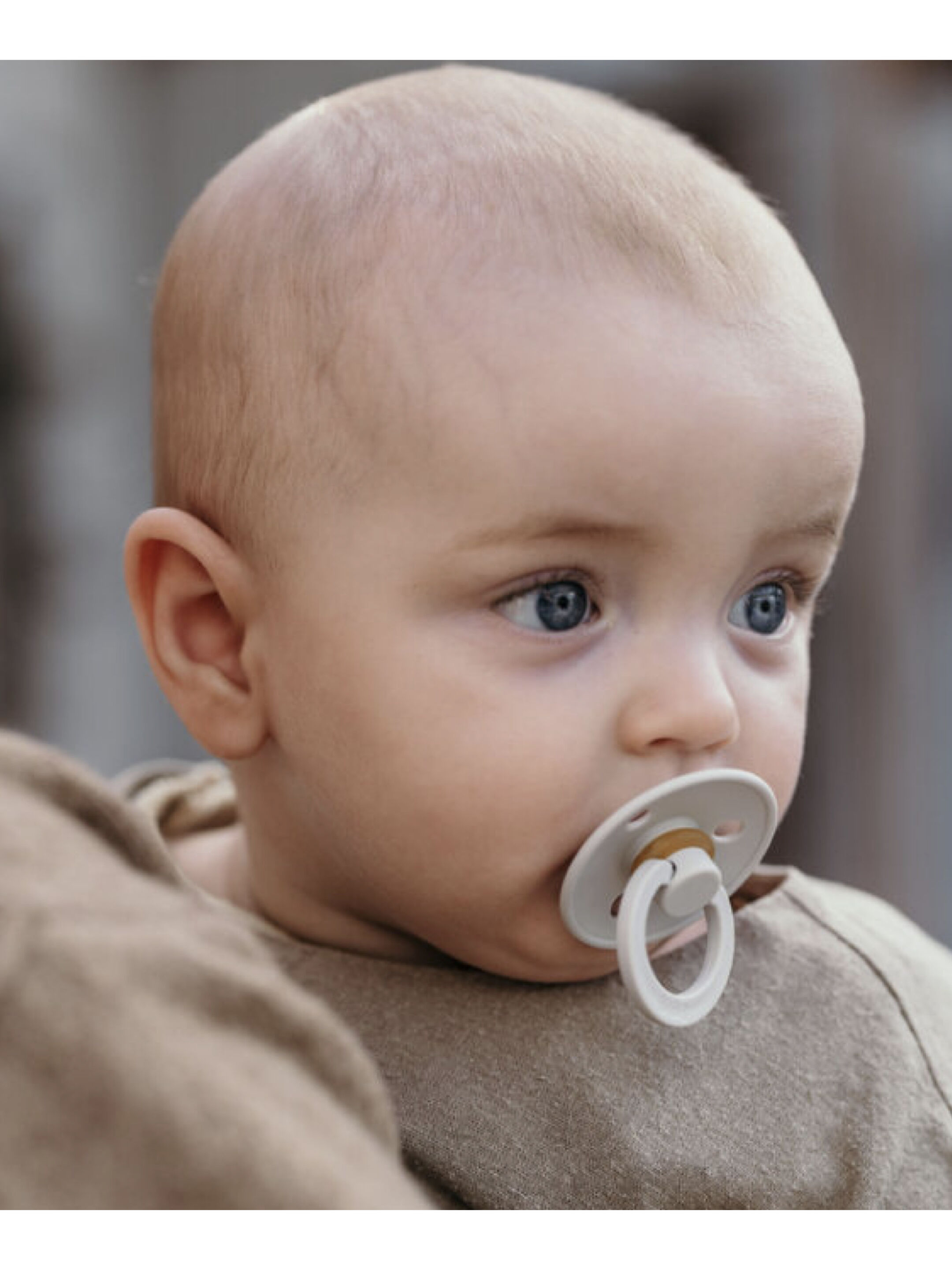 Bibs Colour 2 Pack S1 - Ivory/Sage (0+ months) image number 4