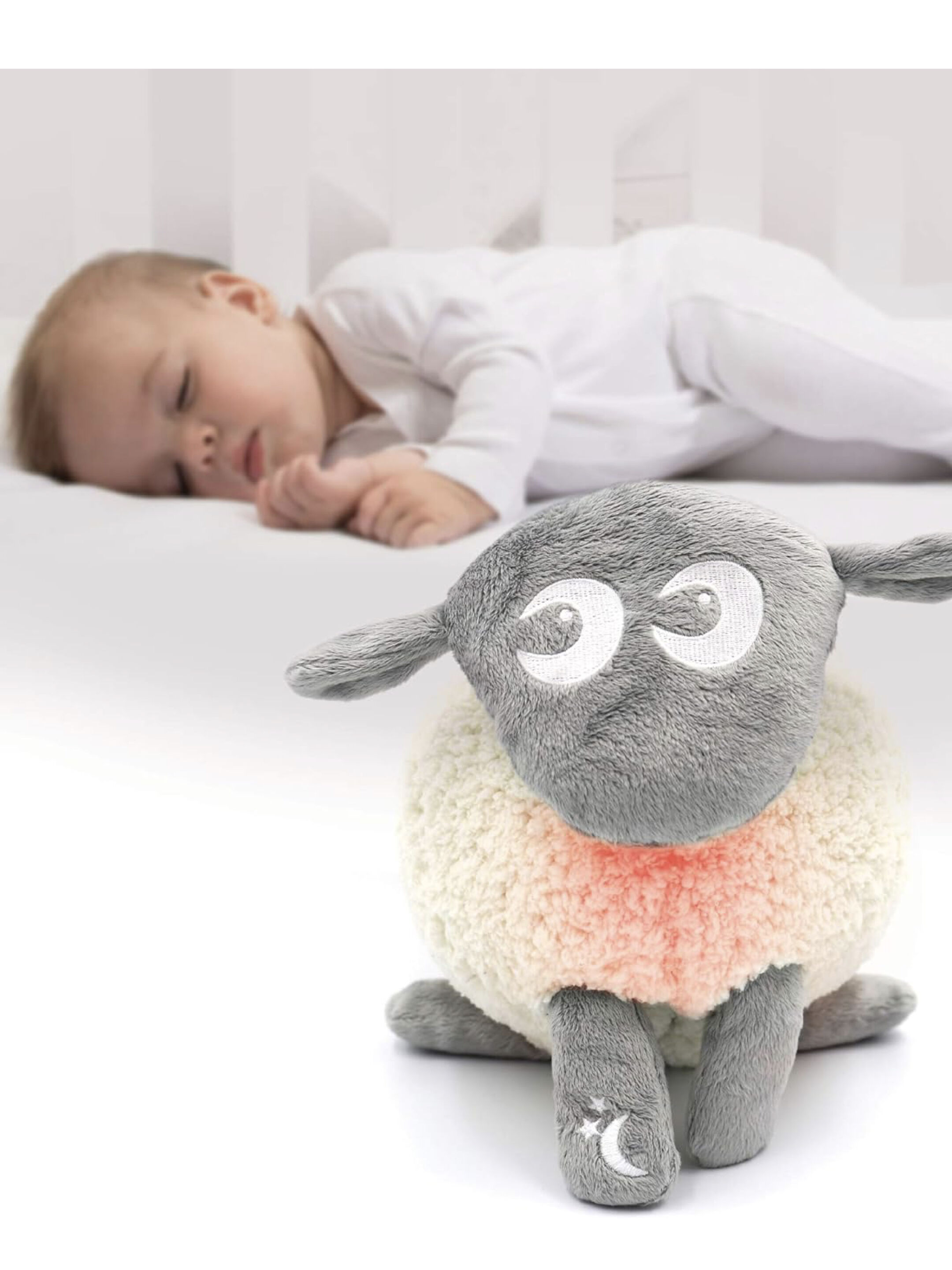 Ewan the Dream Sheep Baby Sleep Aid - Deluxe Grey