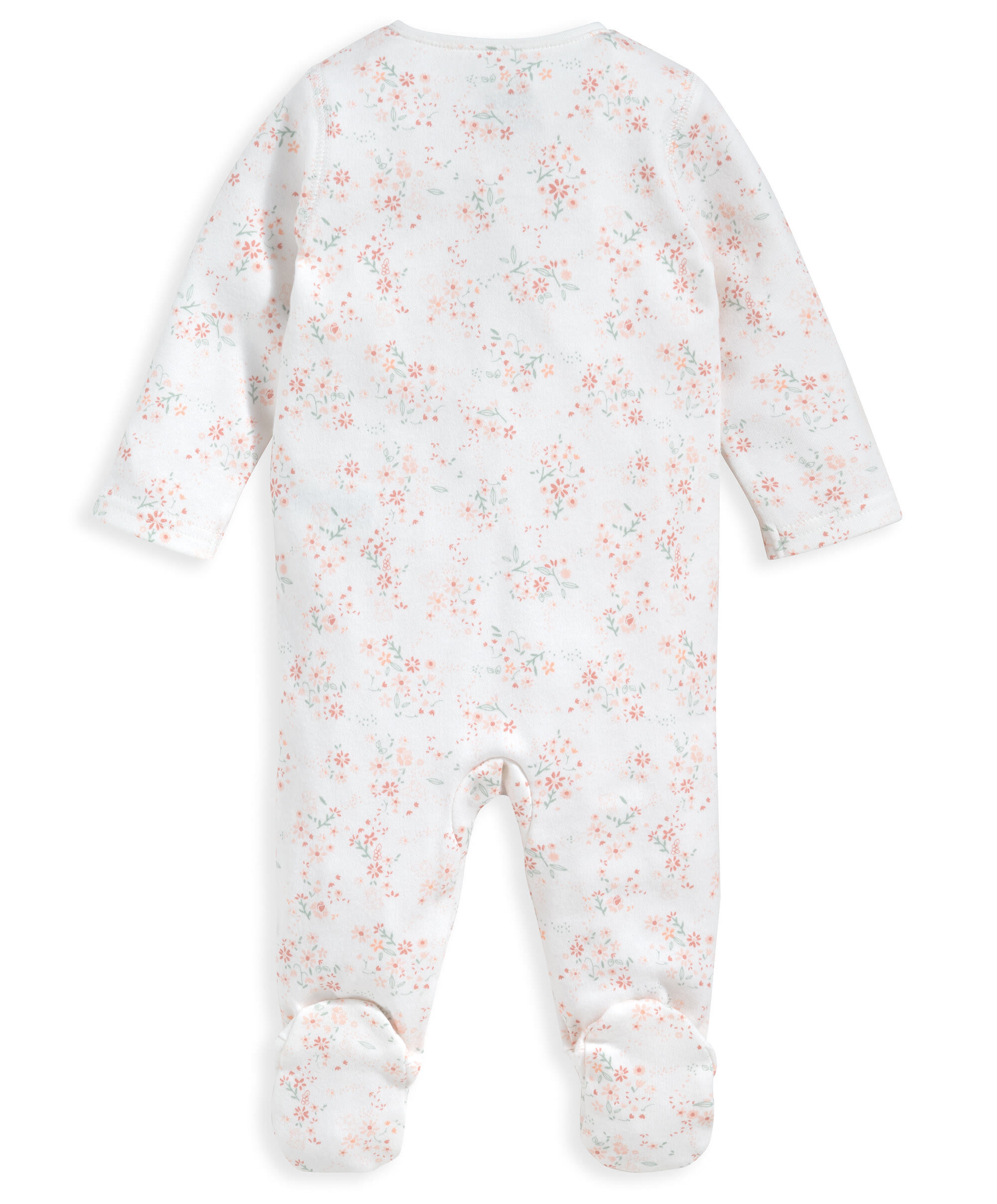 Floral Zip Sleepsuit image number 2