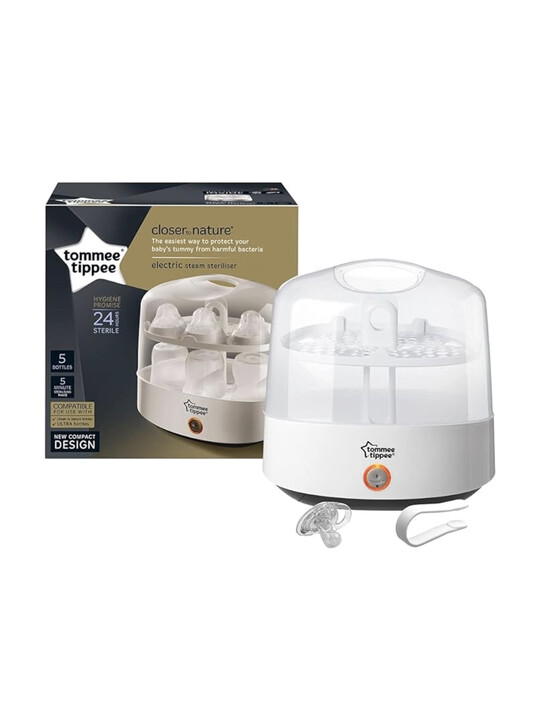 Ensemble Alimentation Complet Tommee Tippee - Stérilisateur Vapeur, Biberons Anti-coliques, Chauffe-biberon, Sac Isotherme
