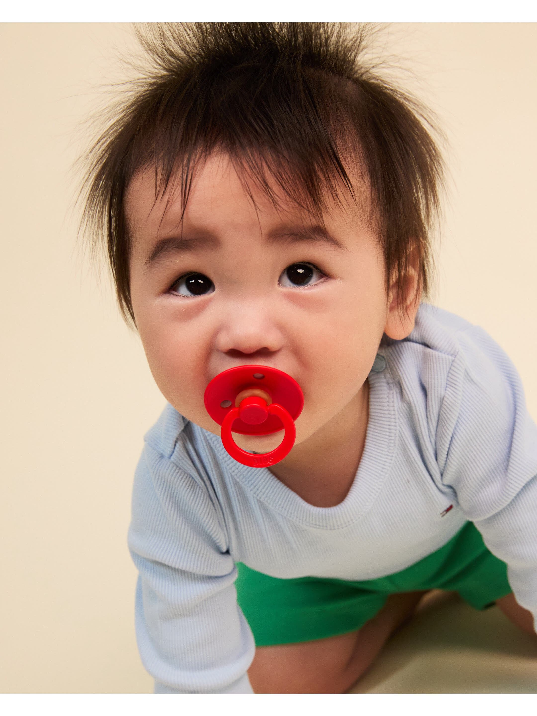 BIBS Pacifier Latex - Size 1 Vanilla/Candy Apple 2ps image number 5