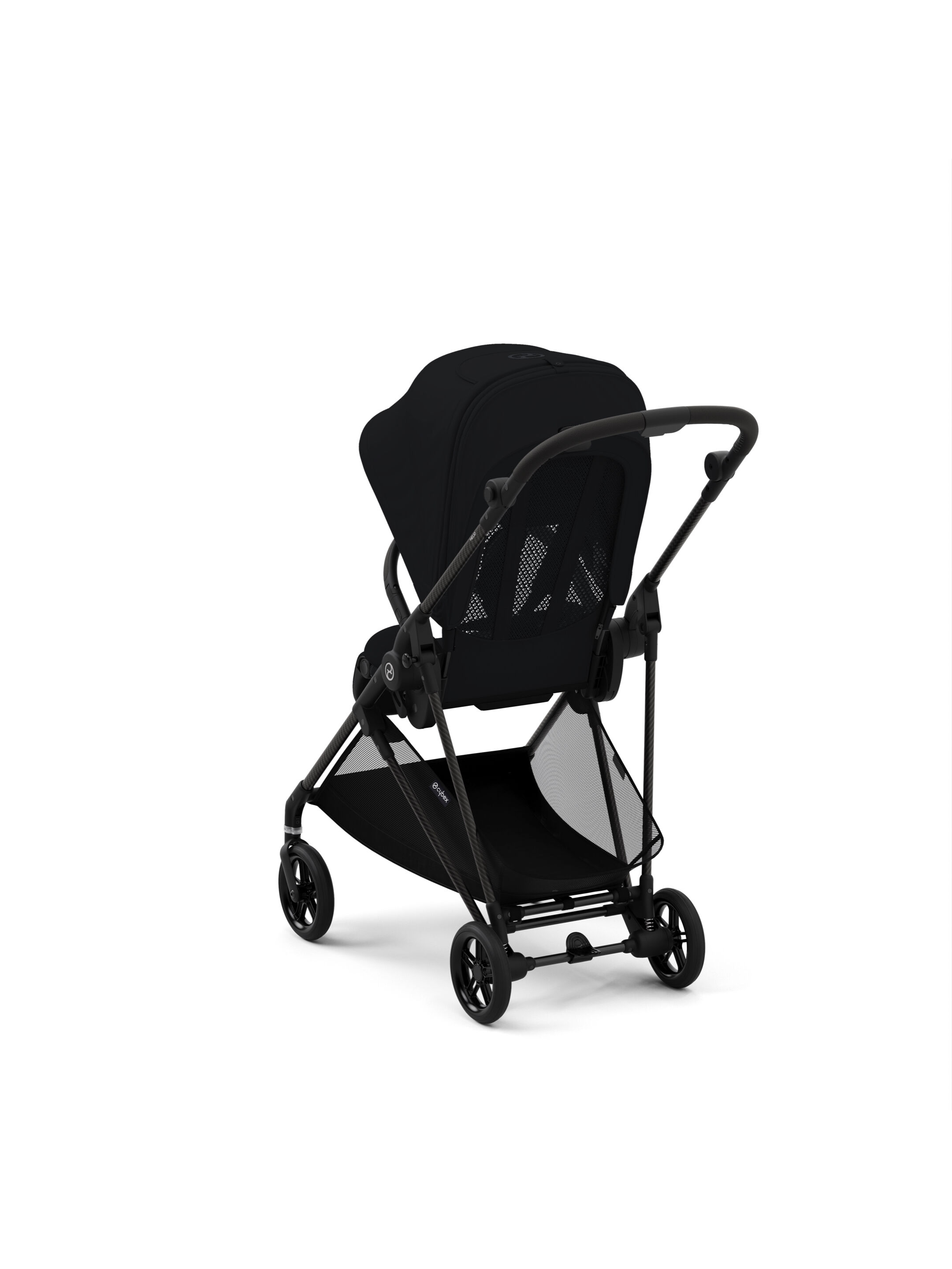 Cybex Melio Carbon Stroller - Moon Black image number 2