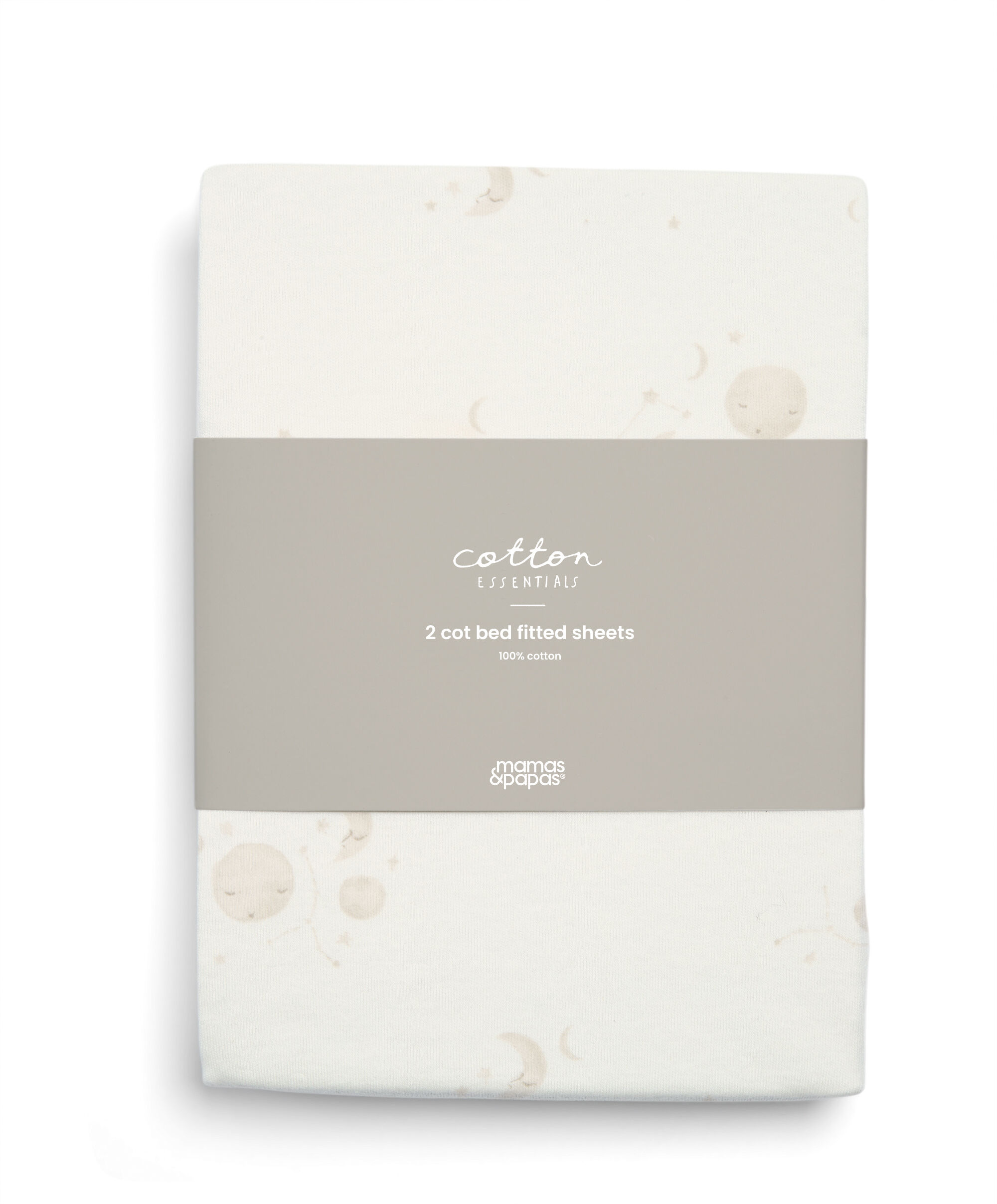 2 Cot/Bed Fitted Sheets - Cosmic Sky image number 2