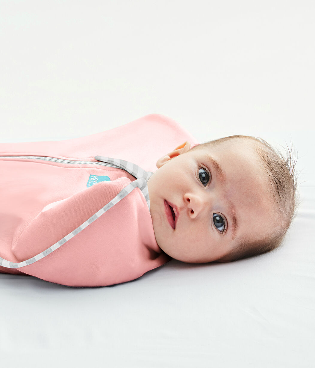 Love To Dream Swaddle Up Sleeping Bag Dusty Pink - Newborn image number 3