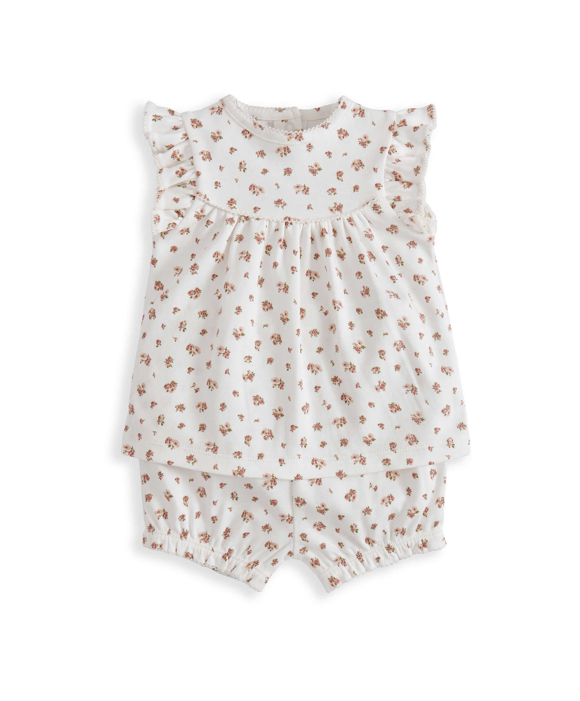 Rose Print Short Pyjamas  image number 2