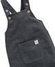 Charcoal Jersey Dungaree image number 3