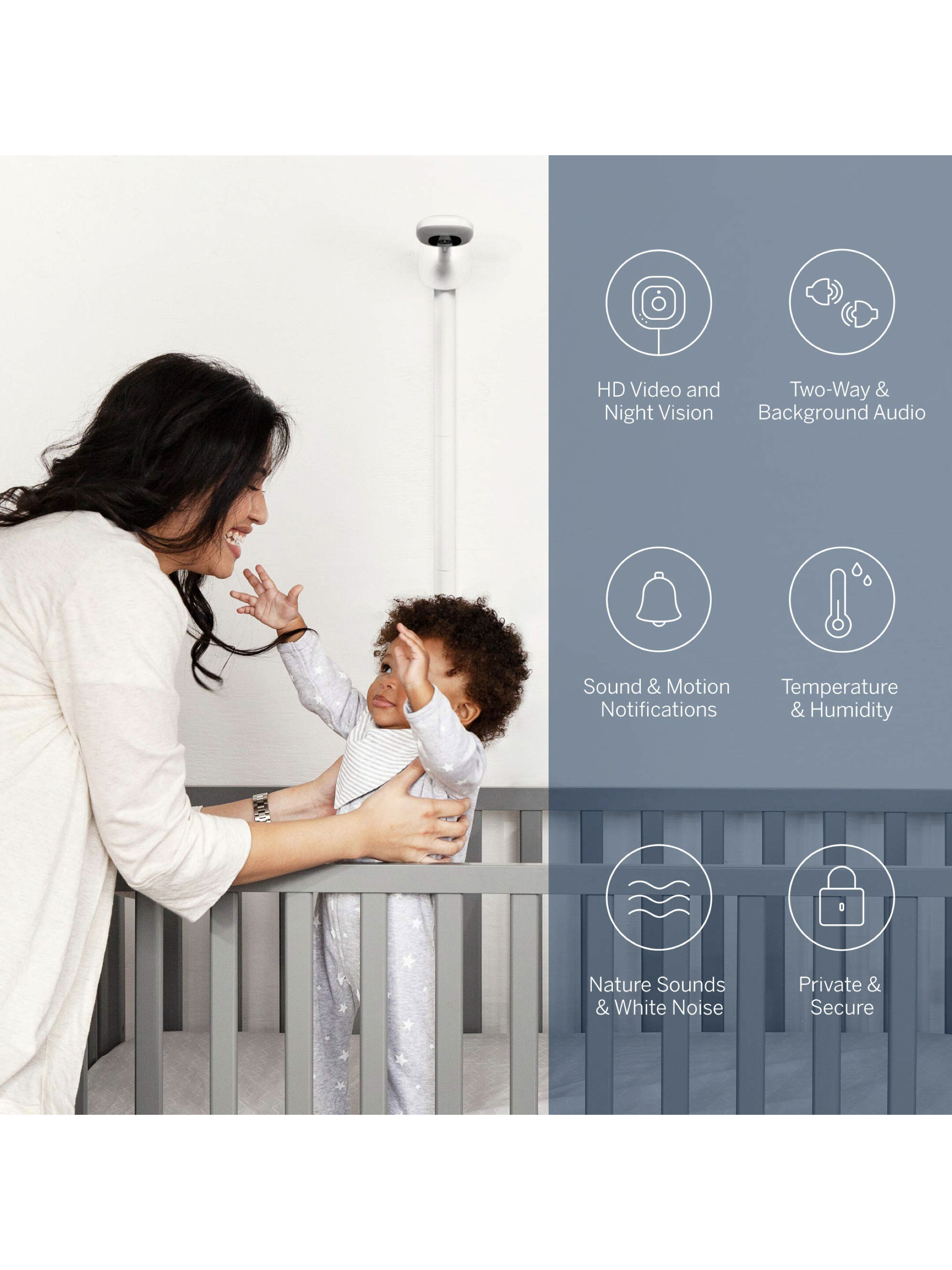 Nanit Pro Complete Monitor System with Breathing Motion image number 4