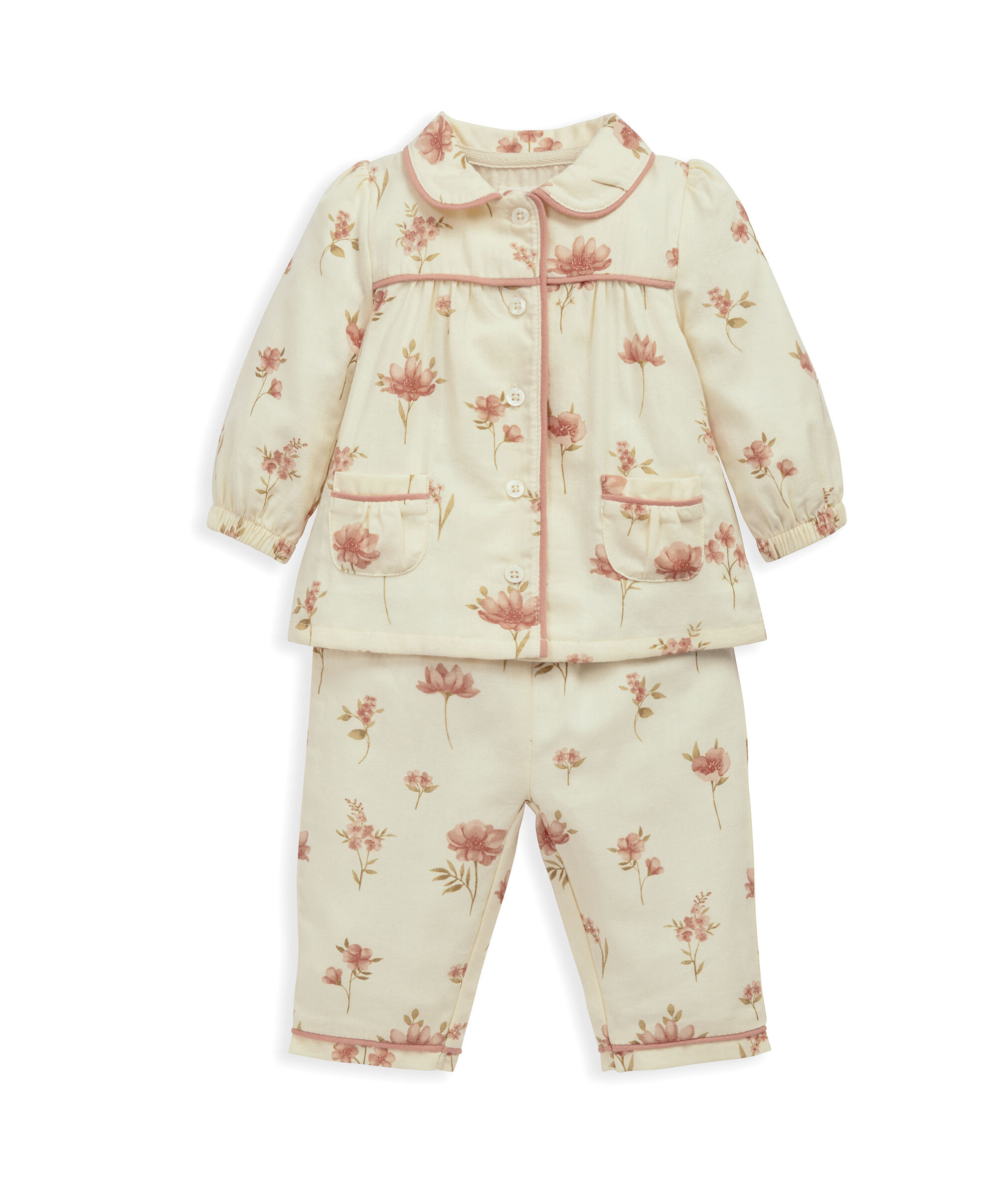 Floral Woven Pyjamas image number 2