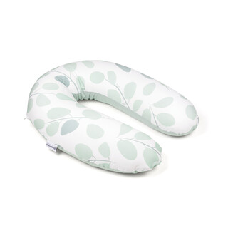 Doomoo Buddy Maternity Pillow - Leaves Aqua Green