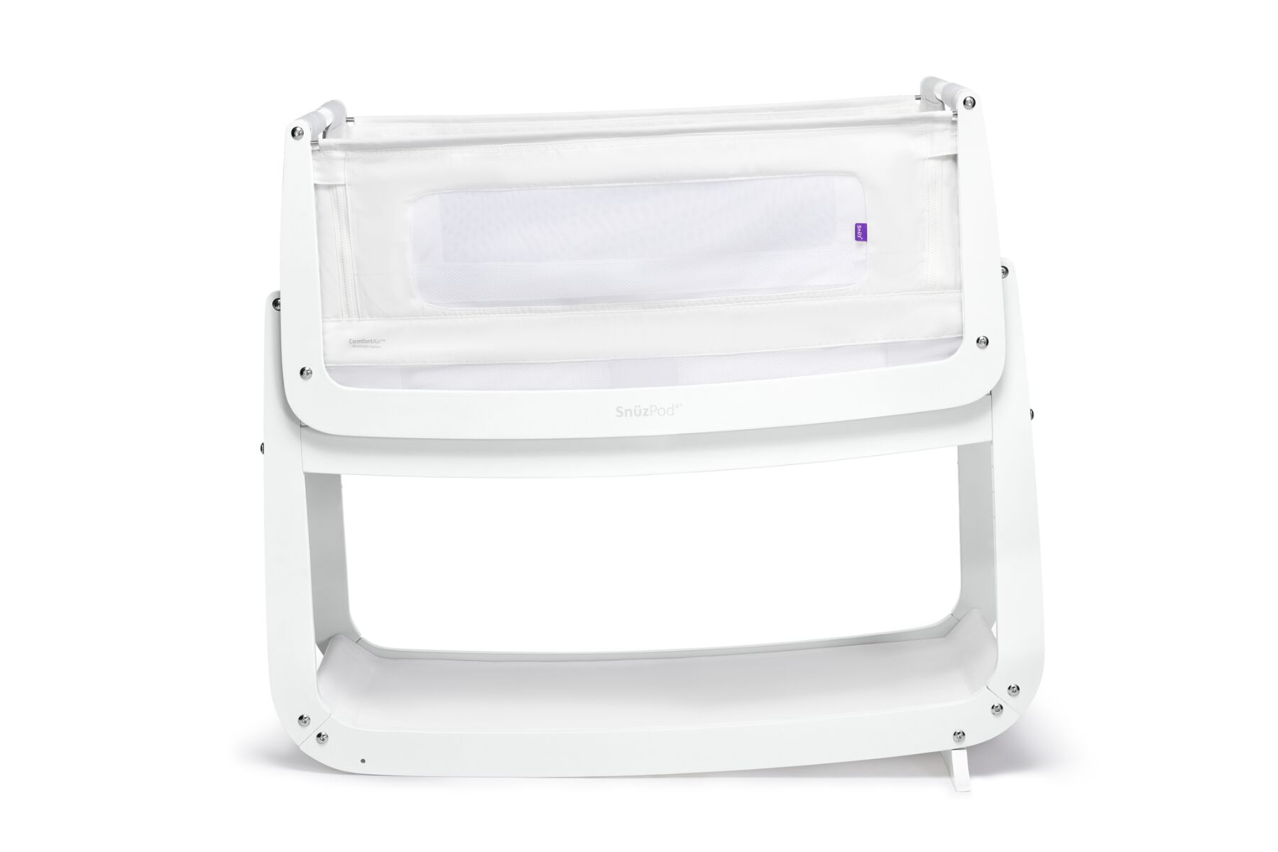 SnuzPod4 Bedside Crib - White image number 2
