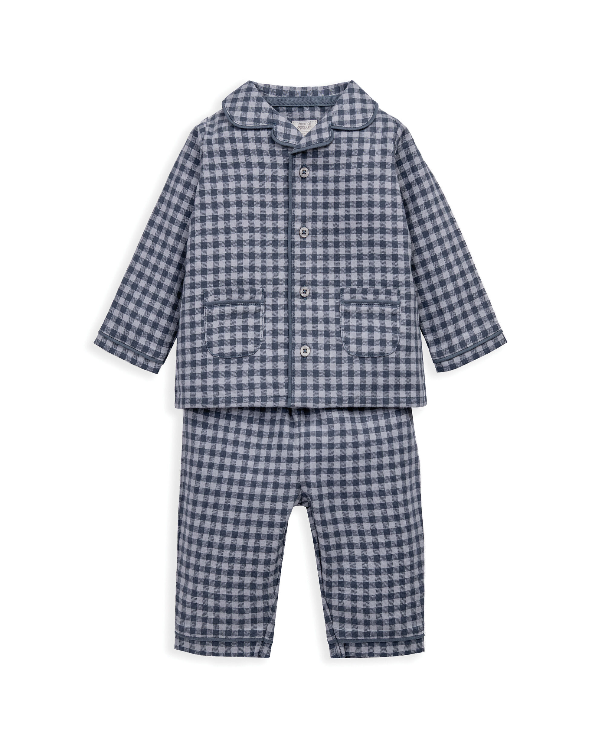 Blue Gingham Pyjamas image number 2