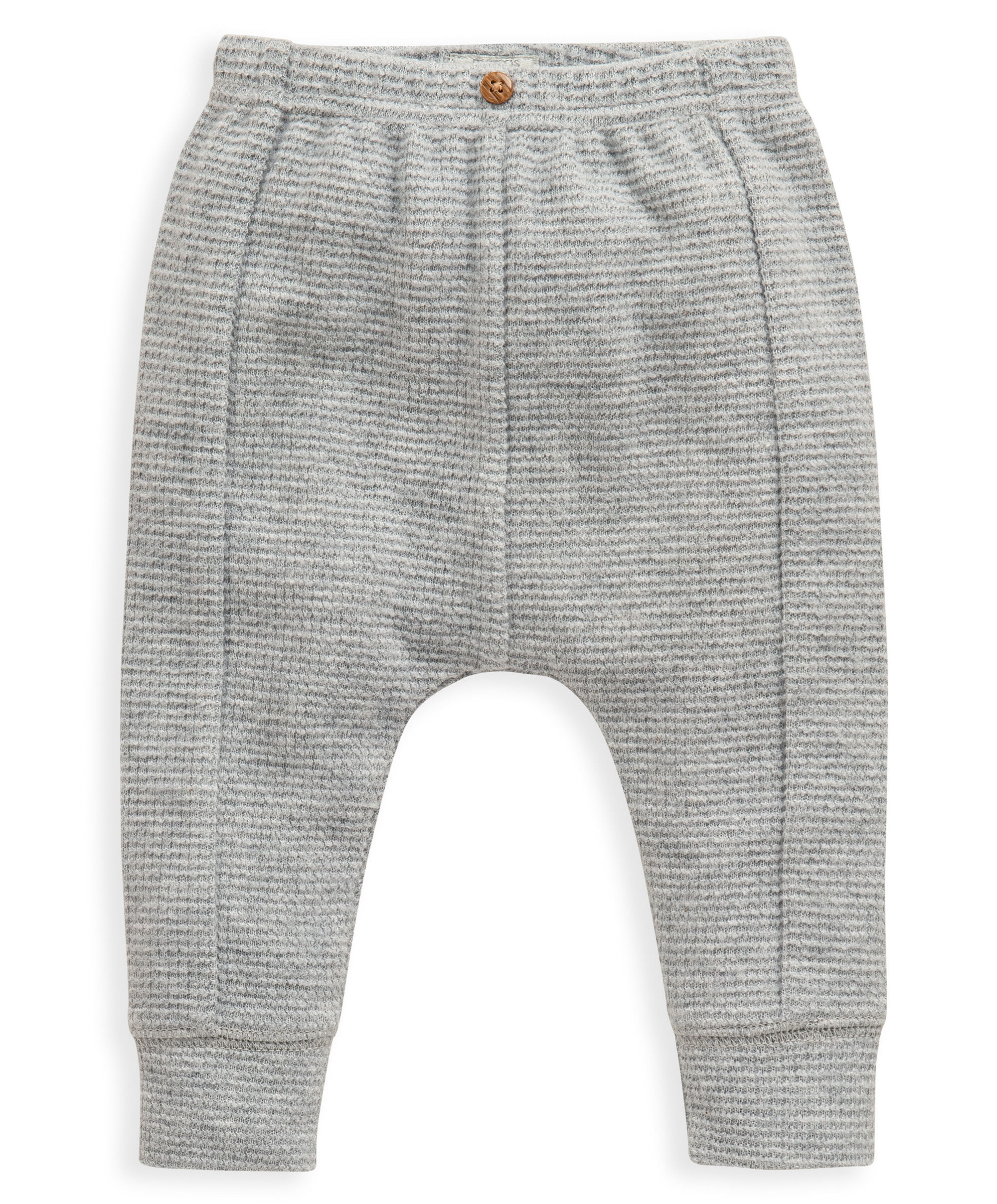 Grey Brushed Waffle Set image number 4