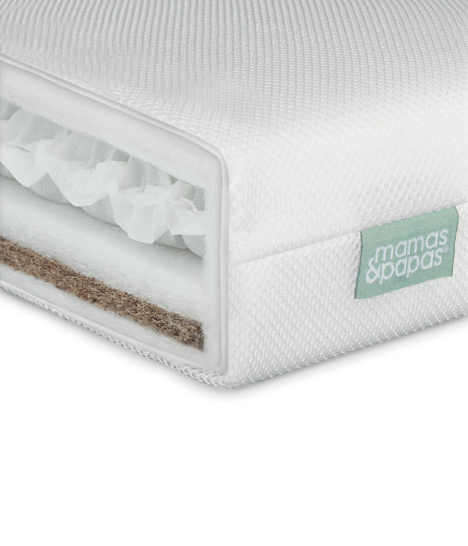 Buy Premium Dual Core Cotbed Mattress Mattresses Mamas Papas Qatar