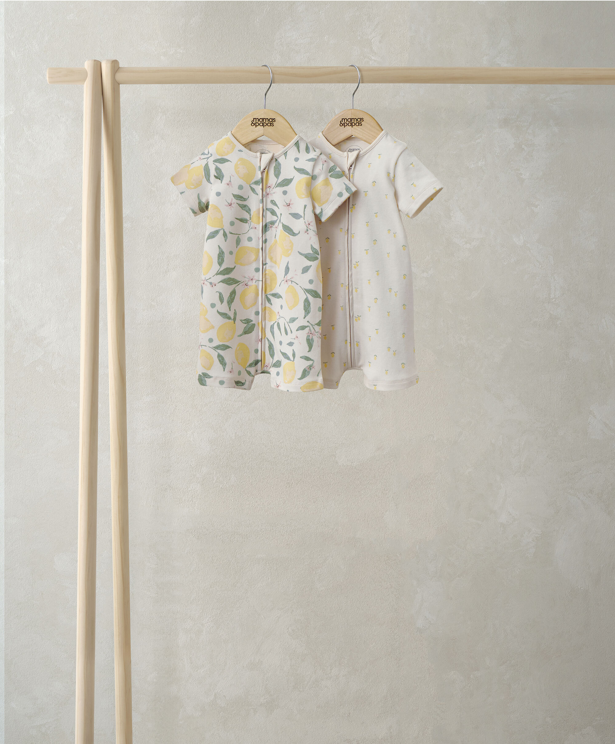 Lemon Rompers (Pack of 2) 