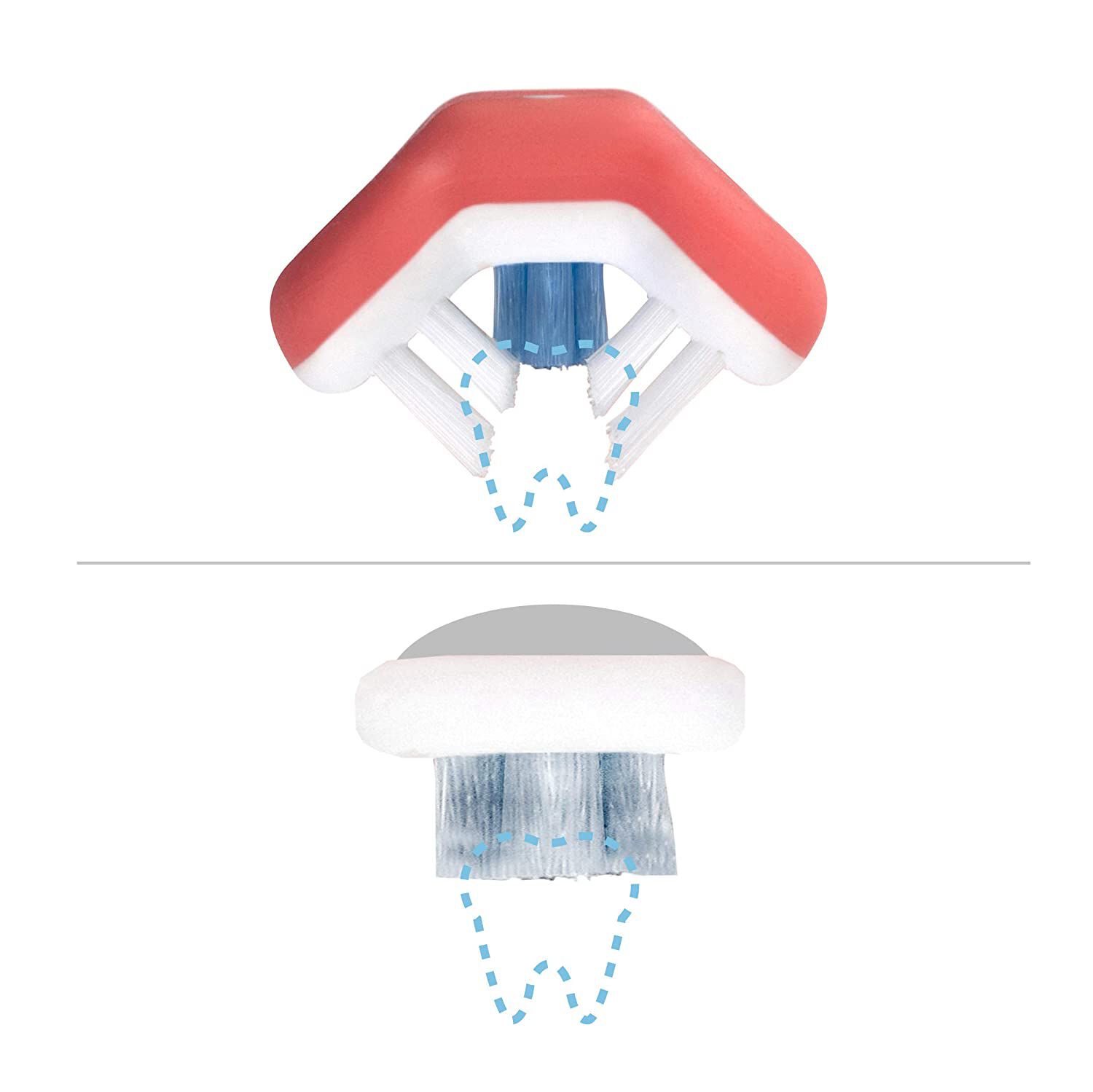 Frida Baby - SmileFrida ToothHugger Kids Toothbrush - Pink image number 6