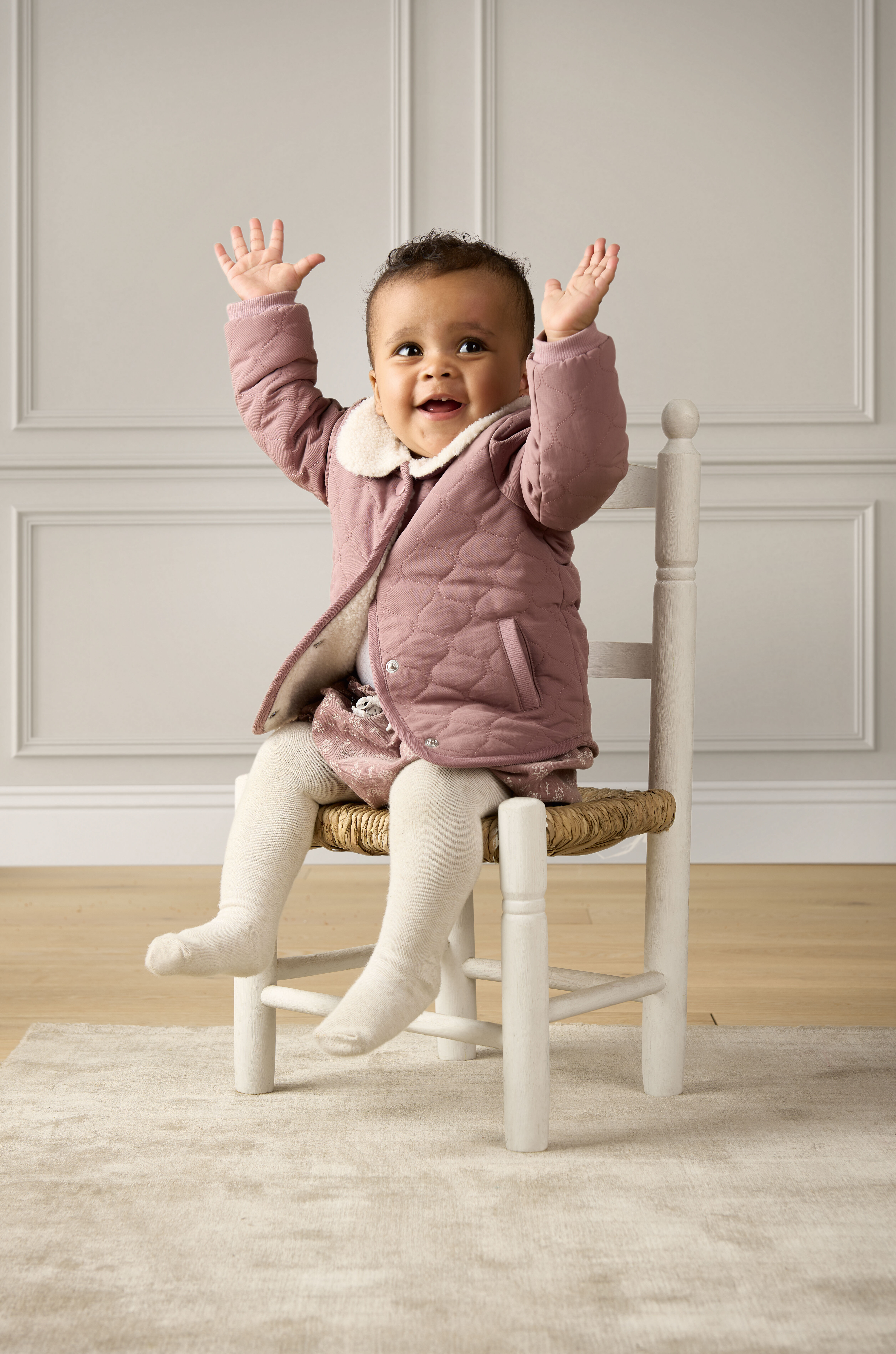 Infant cheap quilted jacket