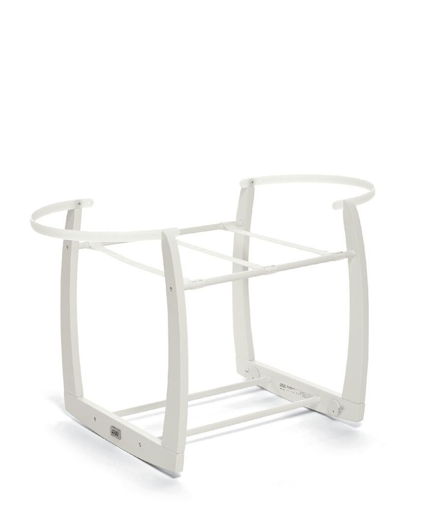 Mosses Basket Rocking Stand &ndash; White image number 1