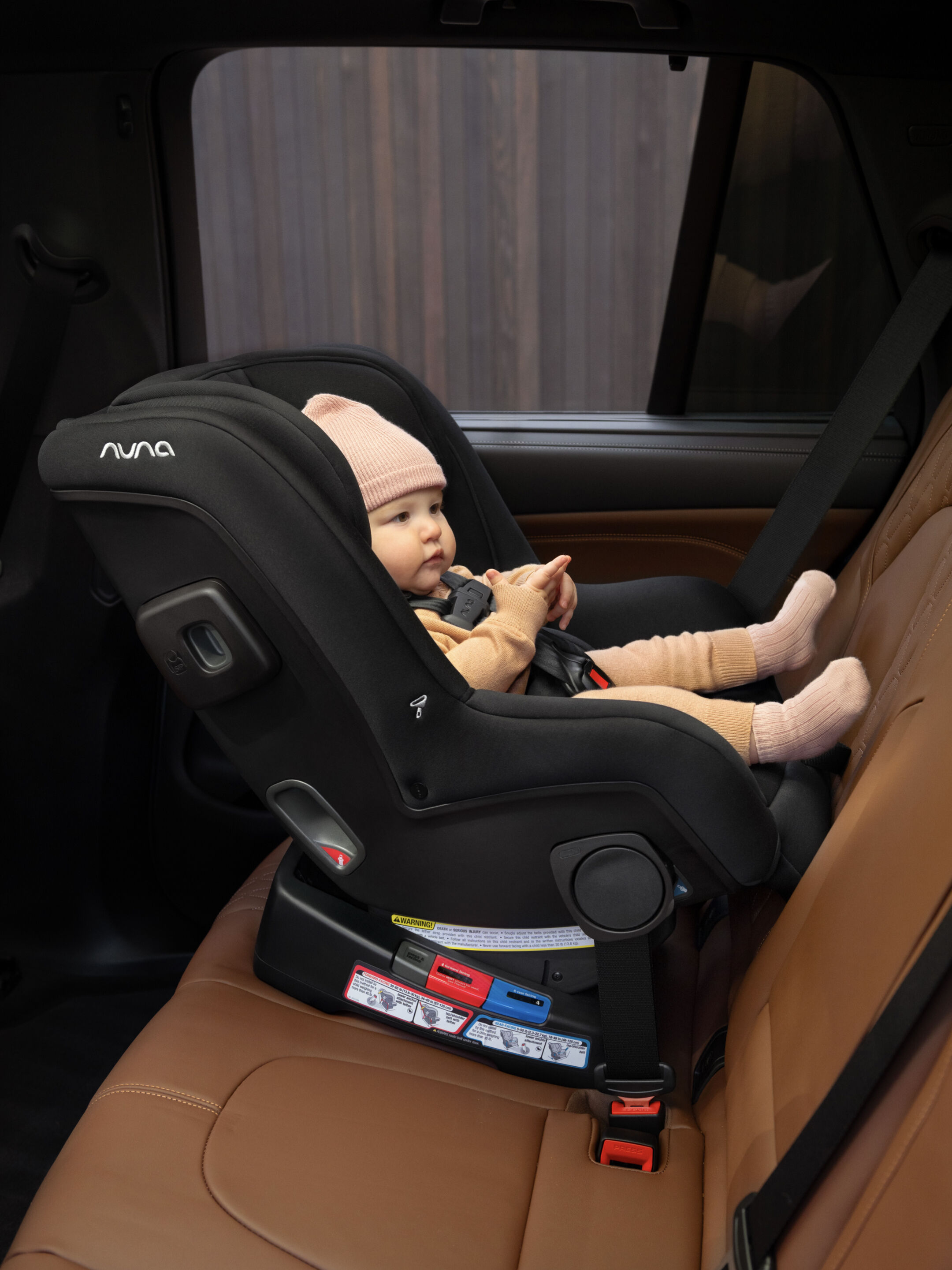 Nuna Rava Car Seat (Birth to 2+ Years) &ndash; Caviar image number 8