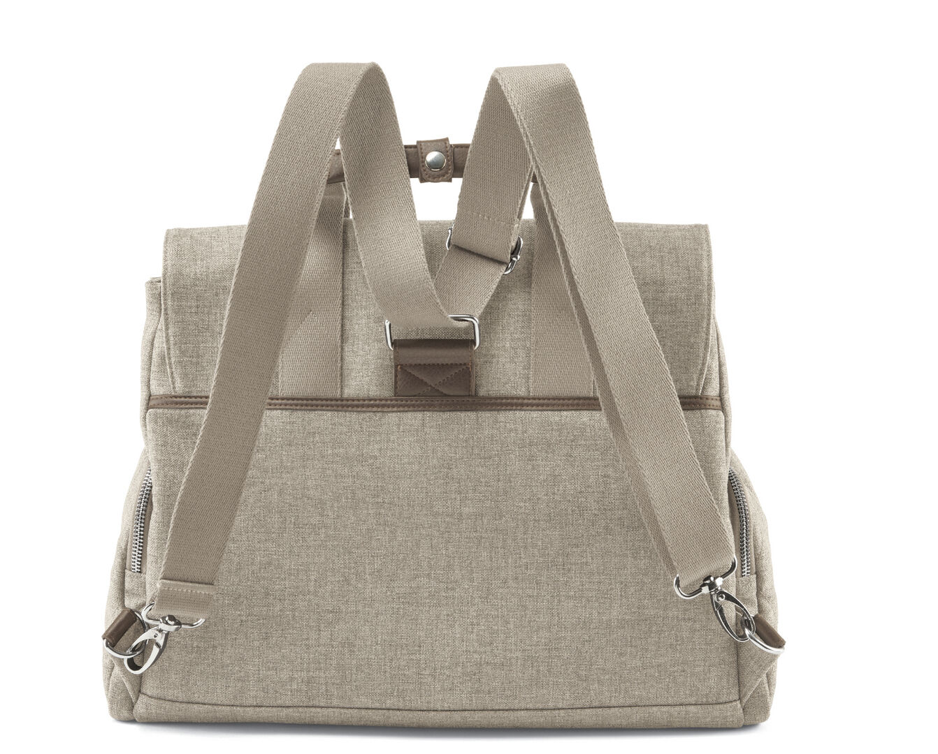 Mamas and papas grey herringbone changing bag hot sale