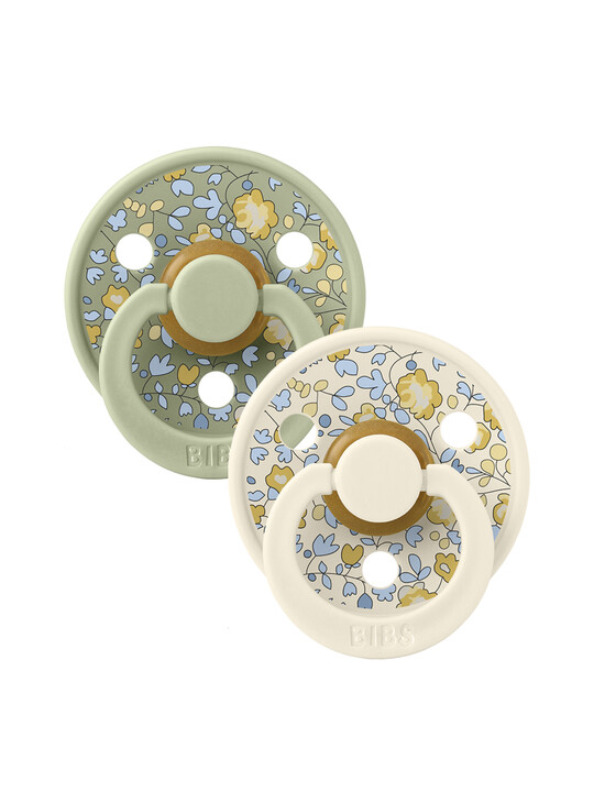 Bibs x Liberty Pacifier Eloise Collection - Sage Mix (6+ months) image number 1