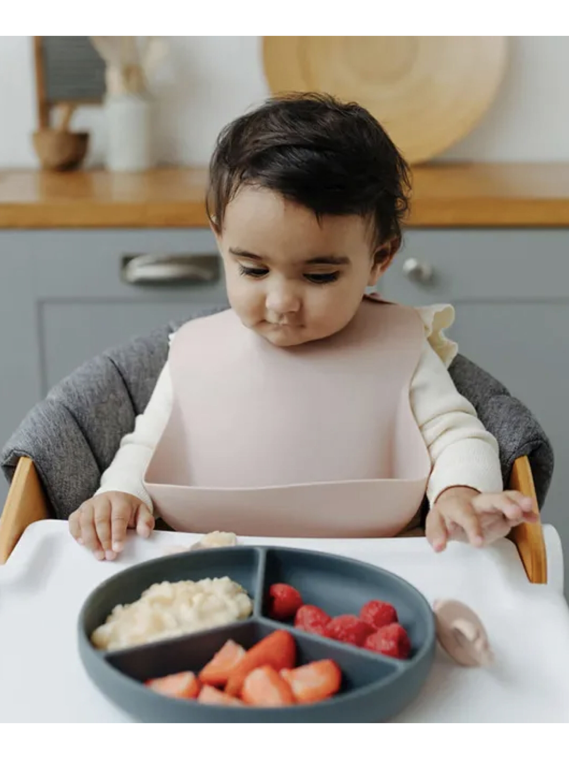 Pippeta Silicone Bib - Sea Salt image number 2