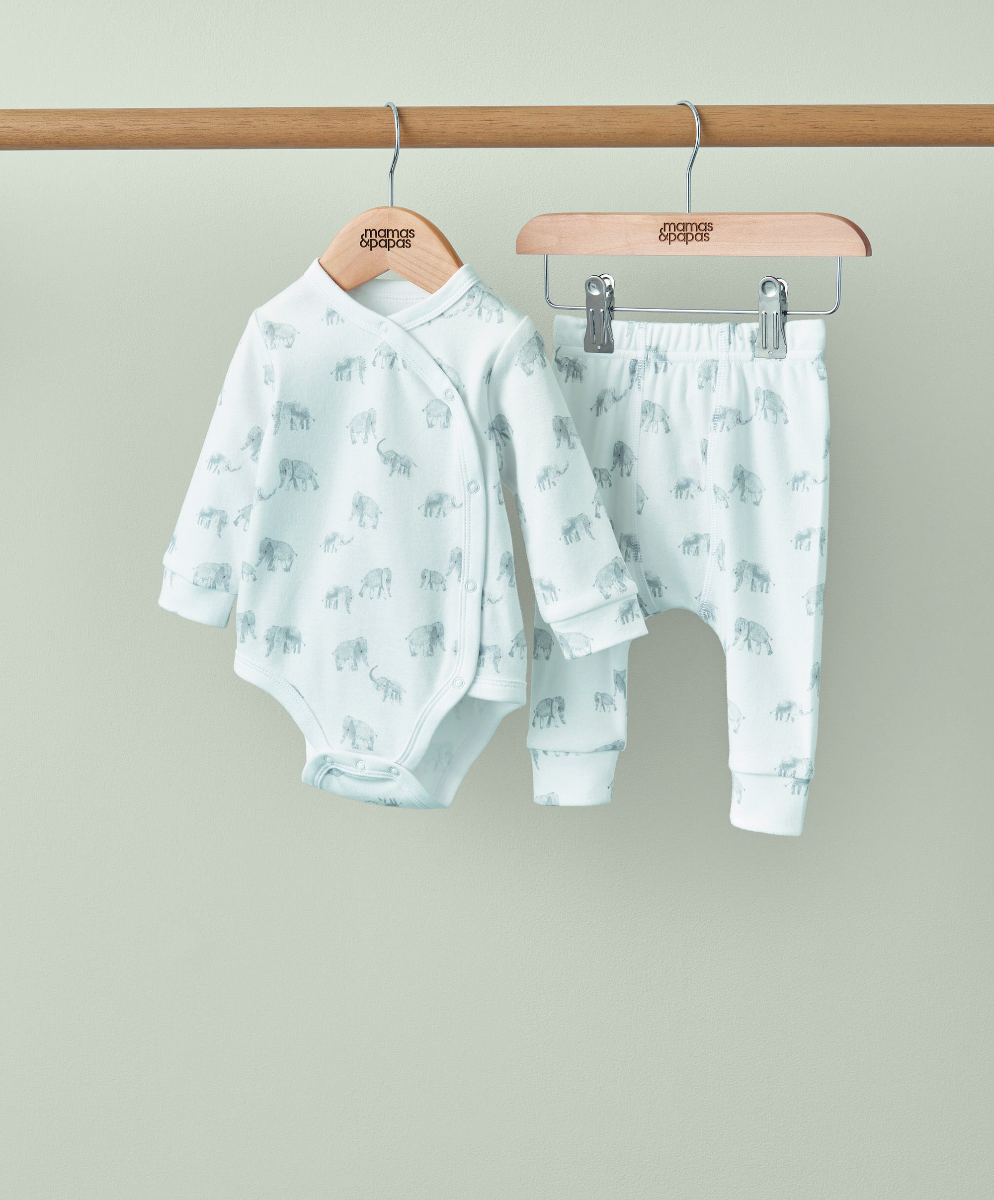 2 Piece Elephant Jersey Set image number 1