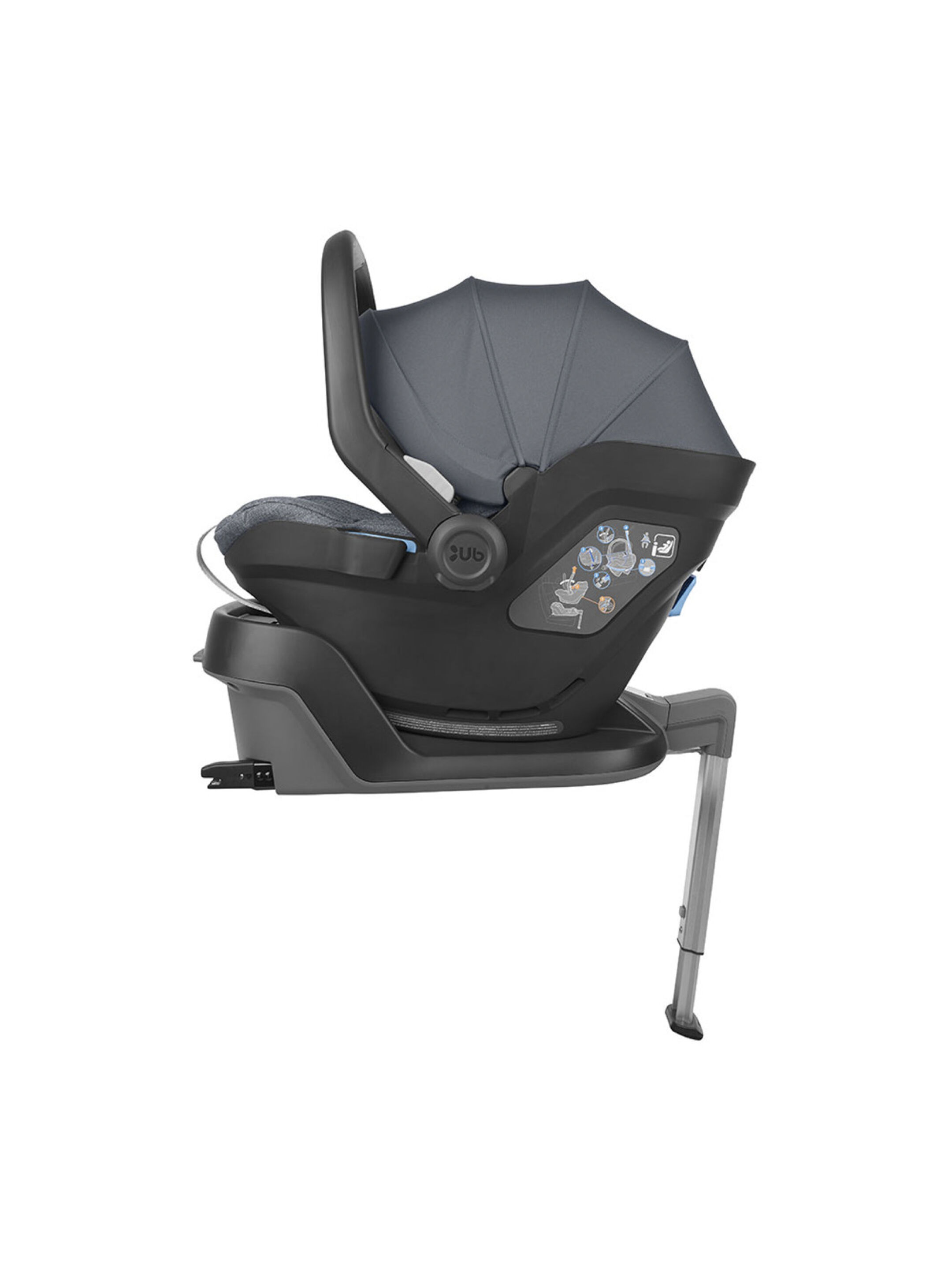 Uppababy - MESA i-Size Infant Car Seat -Gregory (Blue melange) image number 4