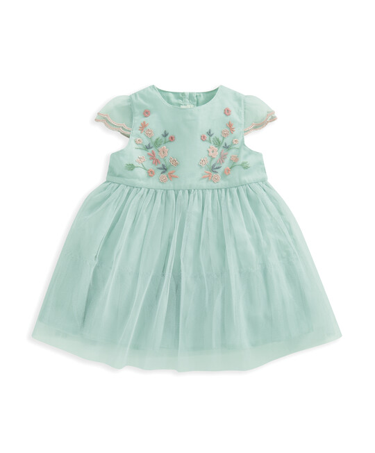 Buy Floral Tulle Dress - Green - Dresses | Mamas & Papas Qatar Buy Floral Tulle Dress - Green - Dresses | Mamas & Papas Qatar