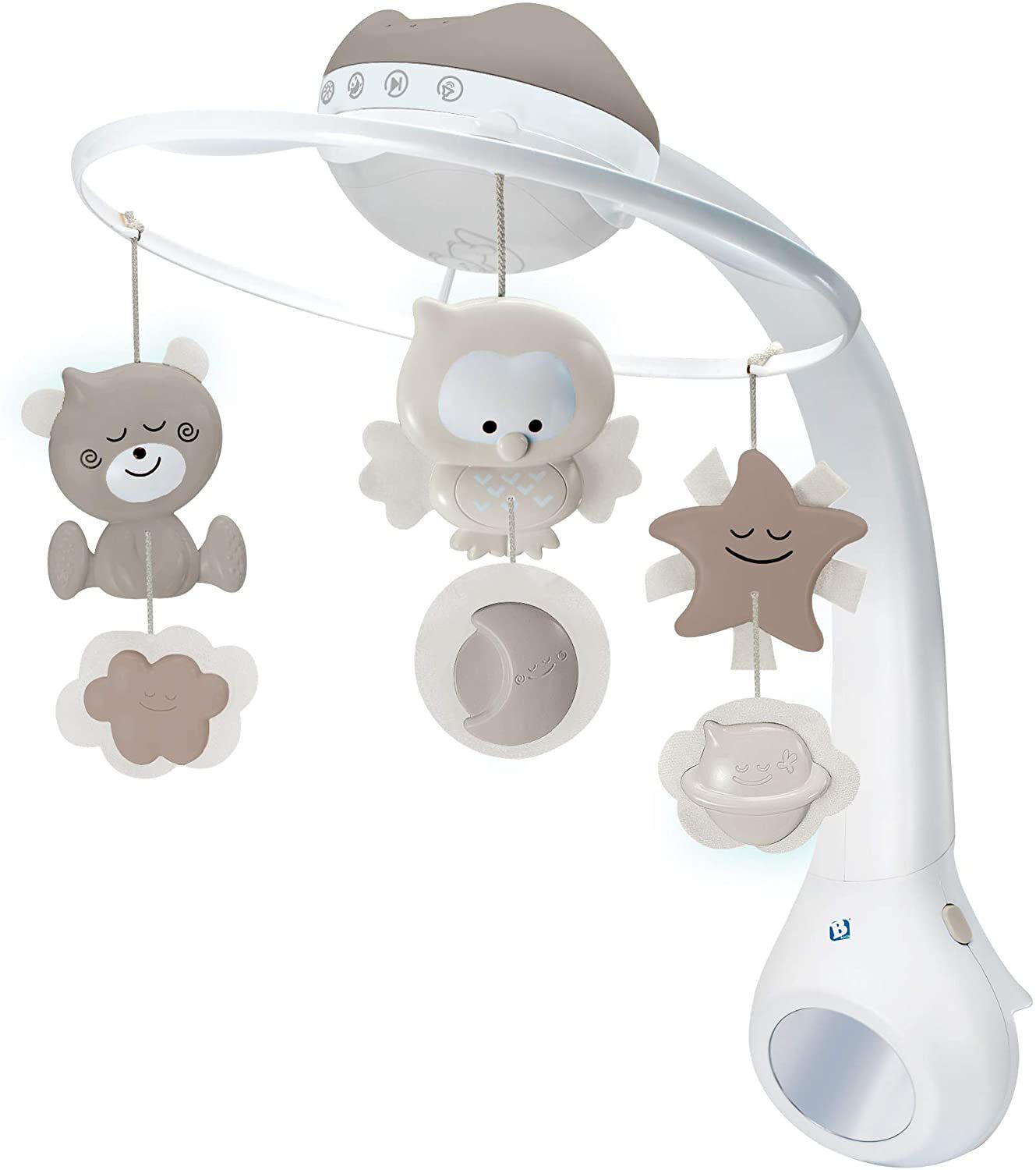 INFANTINO 3 IN 1 PROJECTOR MUSICAL MOBILE (ECRU)