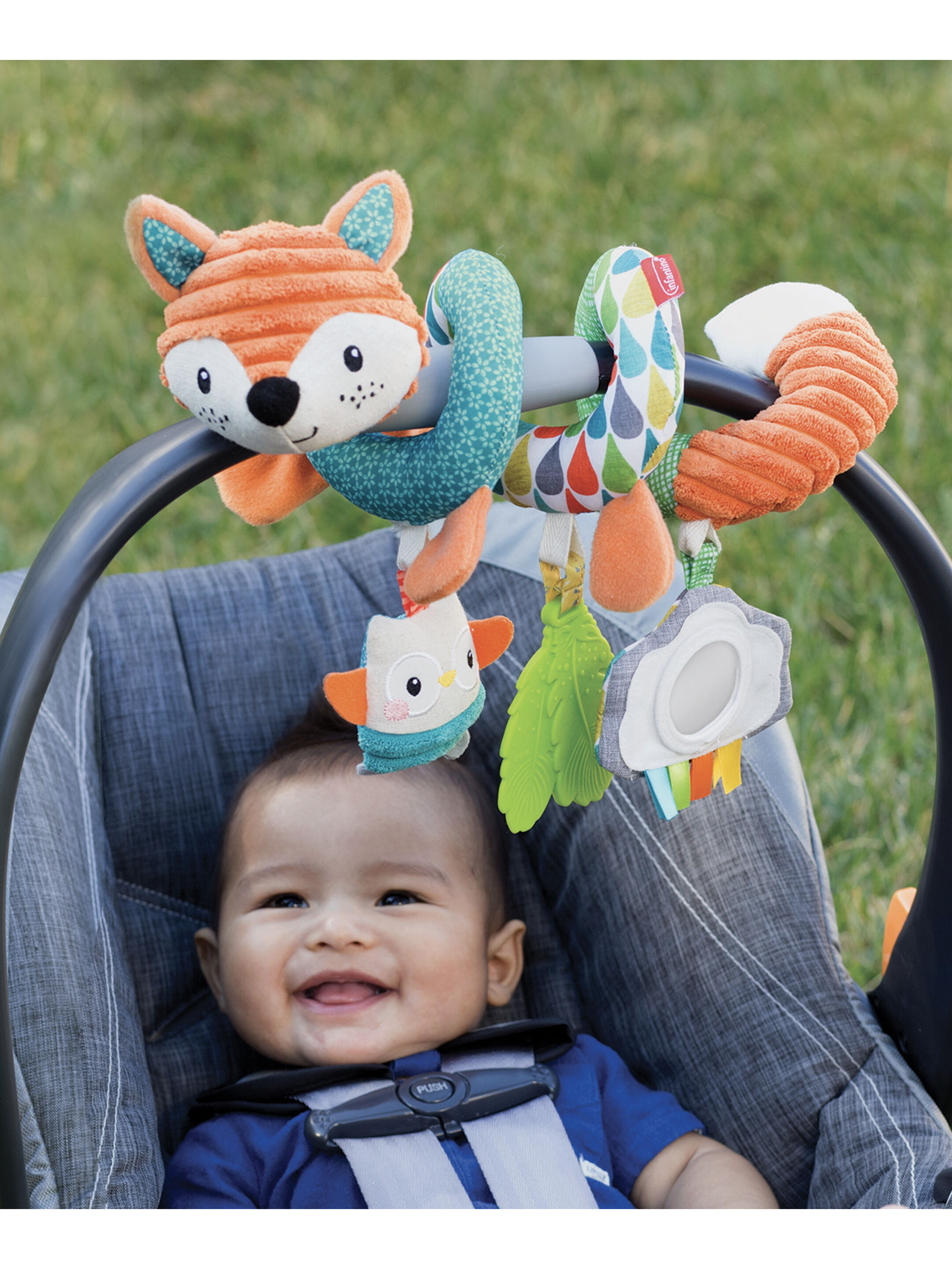Infantino Spiral Car Seat Activity Toy image number 1