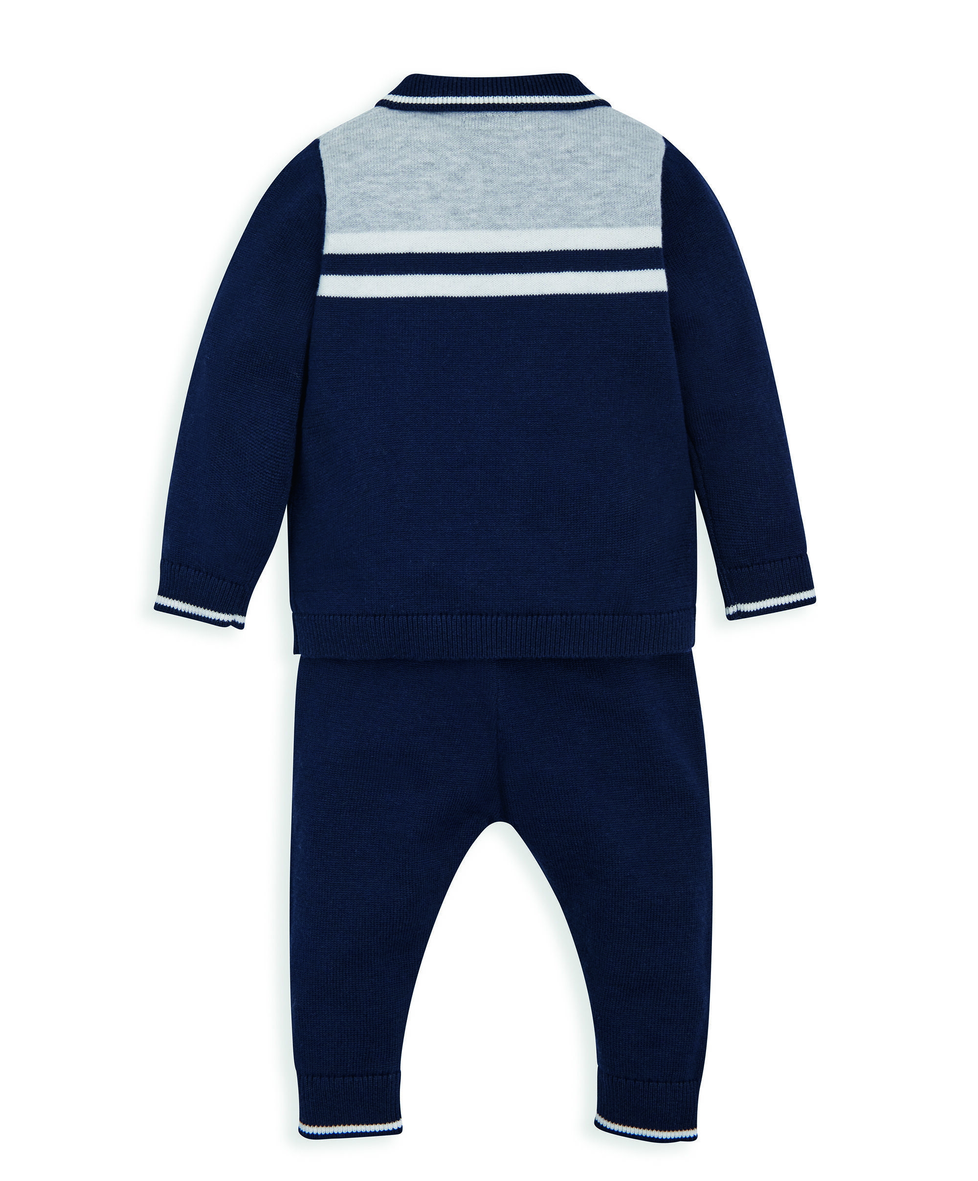2 Piece Navy Knit Set image number 3