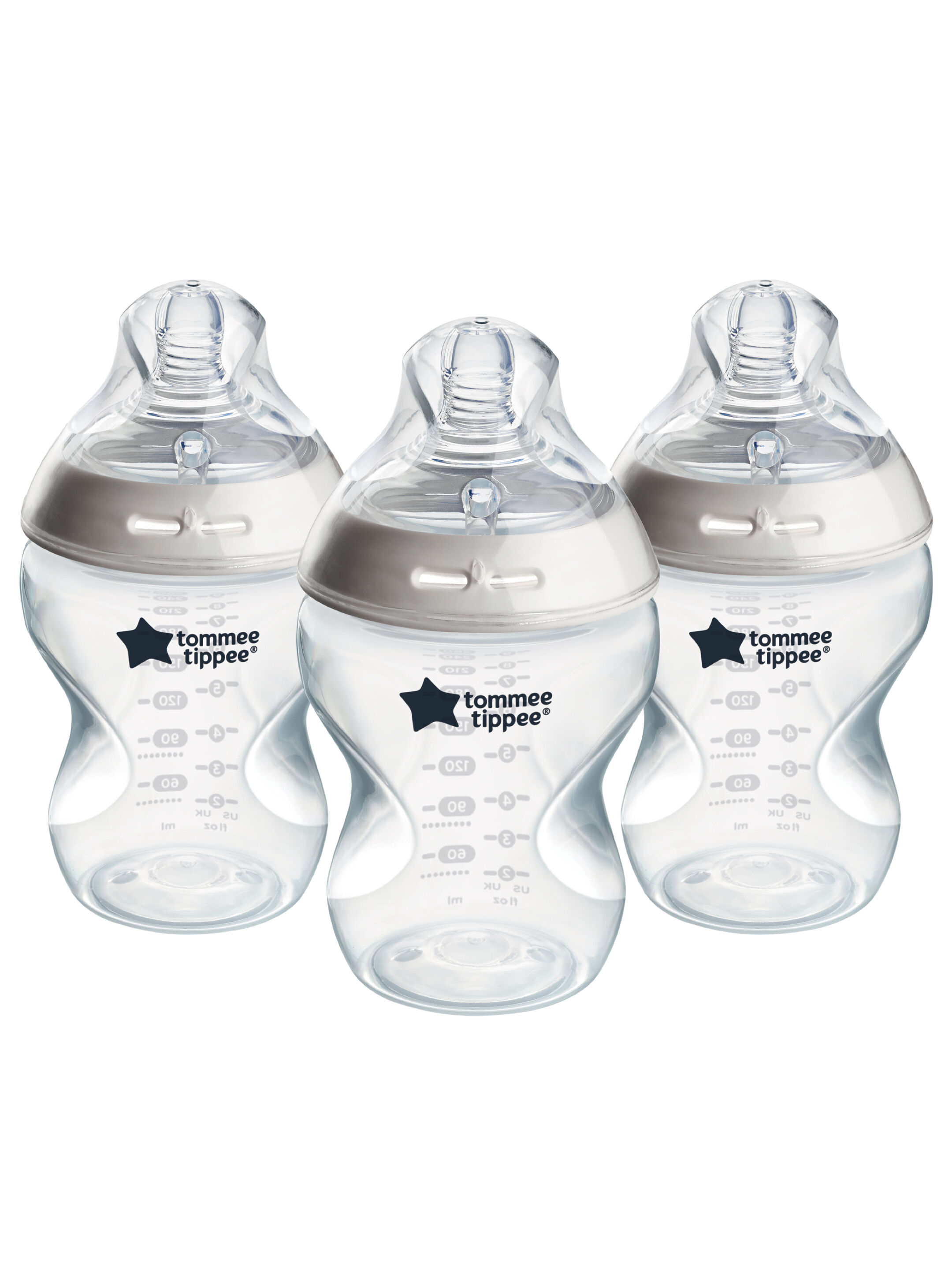 Tommee Tippee Natural Start 260ml Bottle (Pack of 3) image number 1