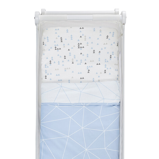 Snuz Crib Bedding Set - Breeze Geo image number 3